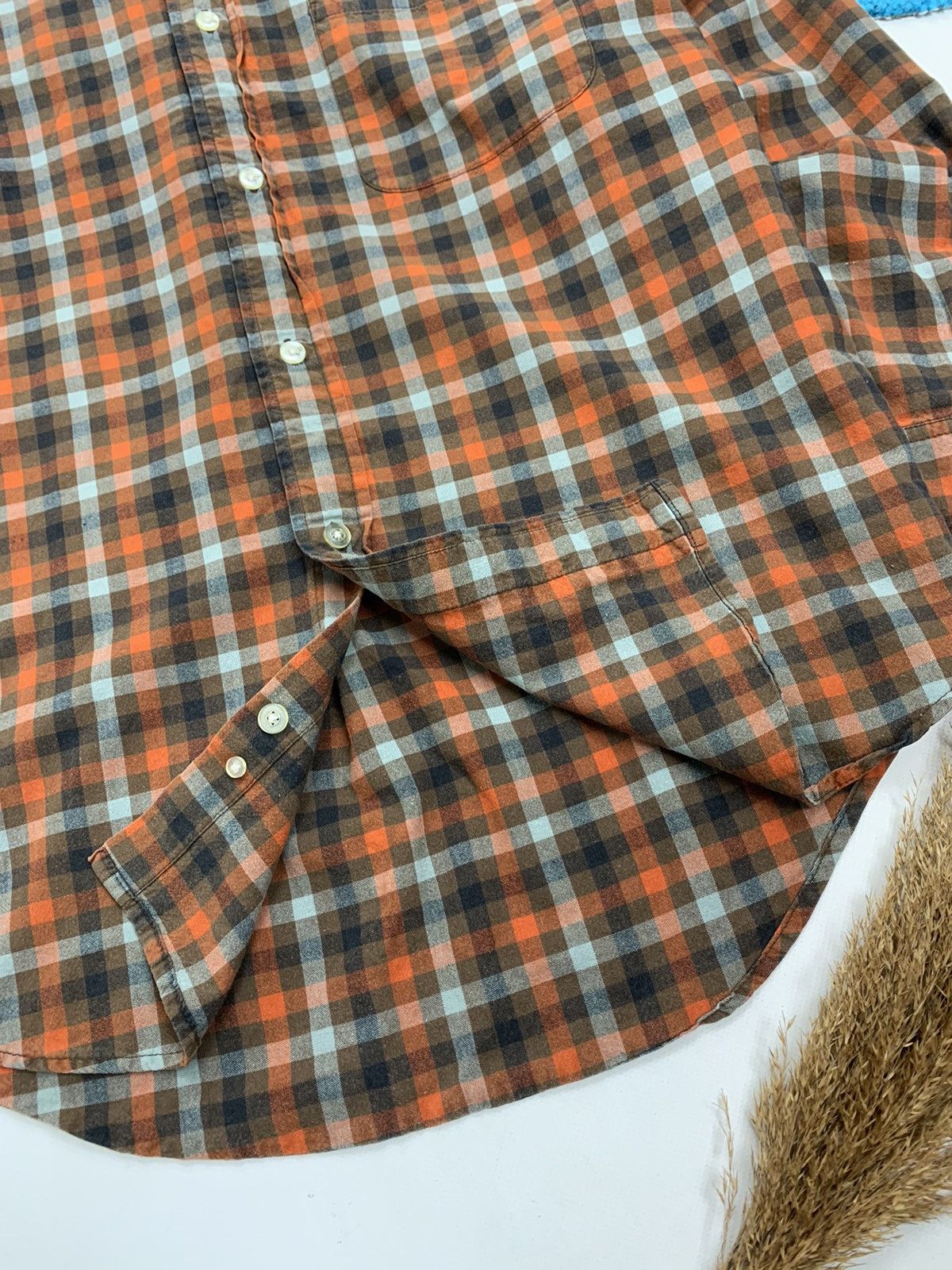 Lauren Ralph Lauren × Vintage Vintage Ralph Lauren Jeans Lrl Oversize Flannel Shirt Size US S / EU 44-46 / 1 - 8 Thumbnail