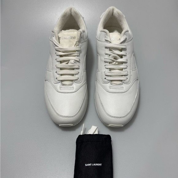 Saint Laurent Paris Saint Laurent Bump Sneakers White Men’s EU 45/US 12 Size US 12 / EU 45 - 2 Thumbnail
