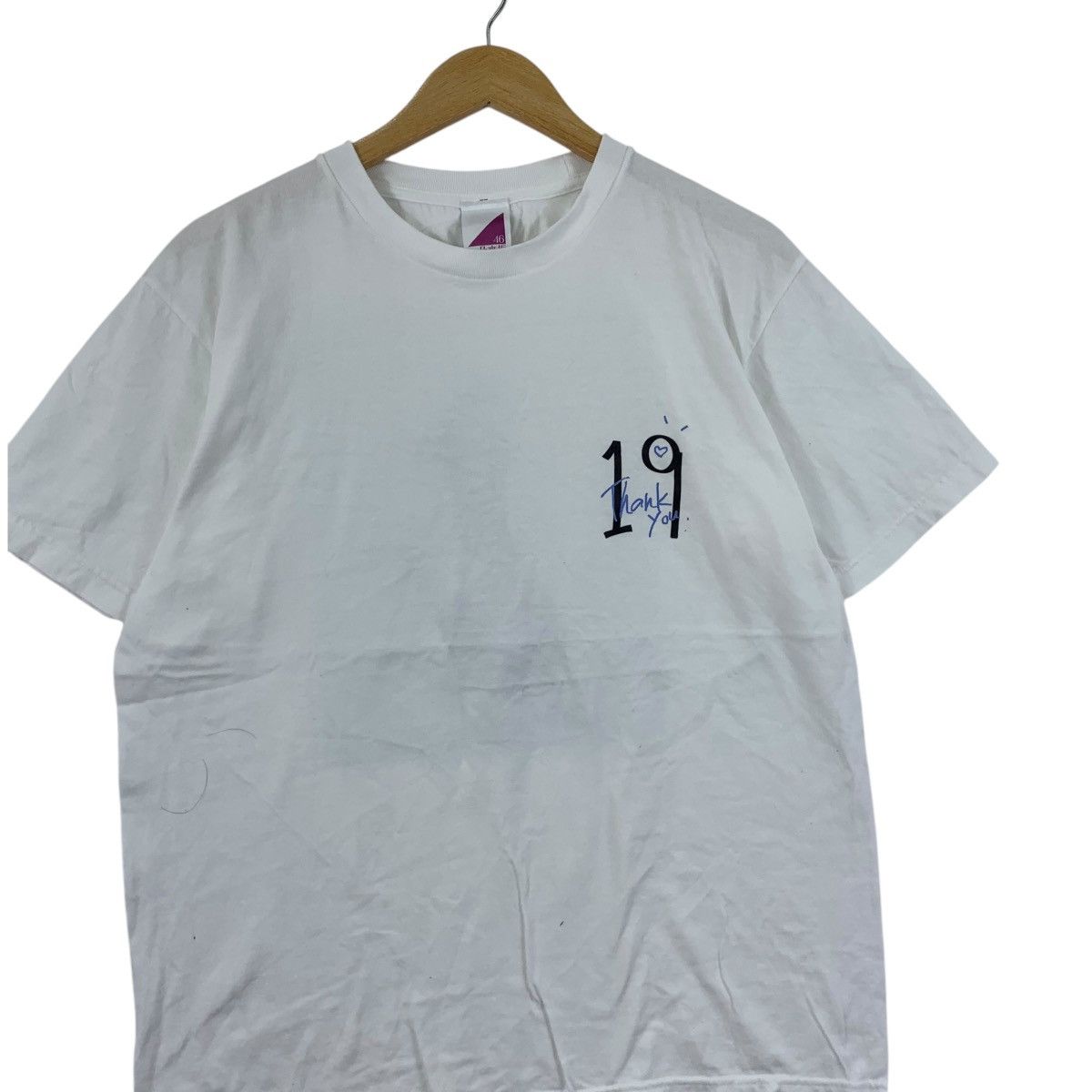 Vintage NOGIZAKA46 JAPAN IDOL 19th Birthday Celebration Tee Shirt Size US L / EU 52-54 / 3 - 3 Thumbnail