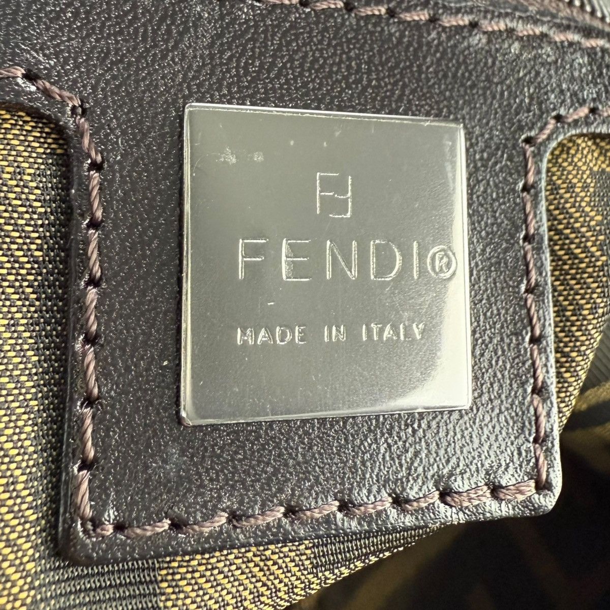 Fendi Fendi Zucca Falcon Mamma Baguette Shoulder Bag Size ONE SIZE - 6 Thumbnail