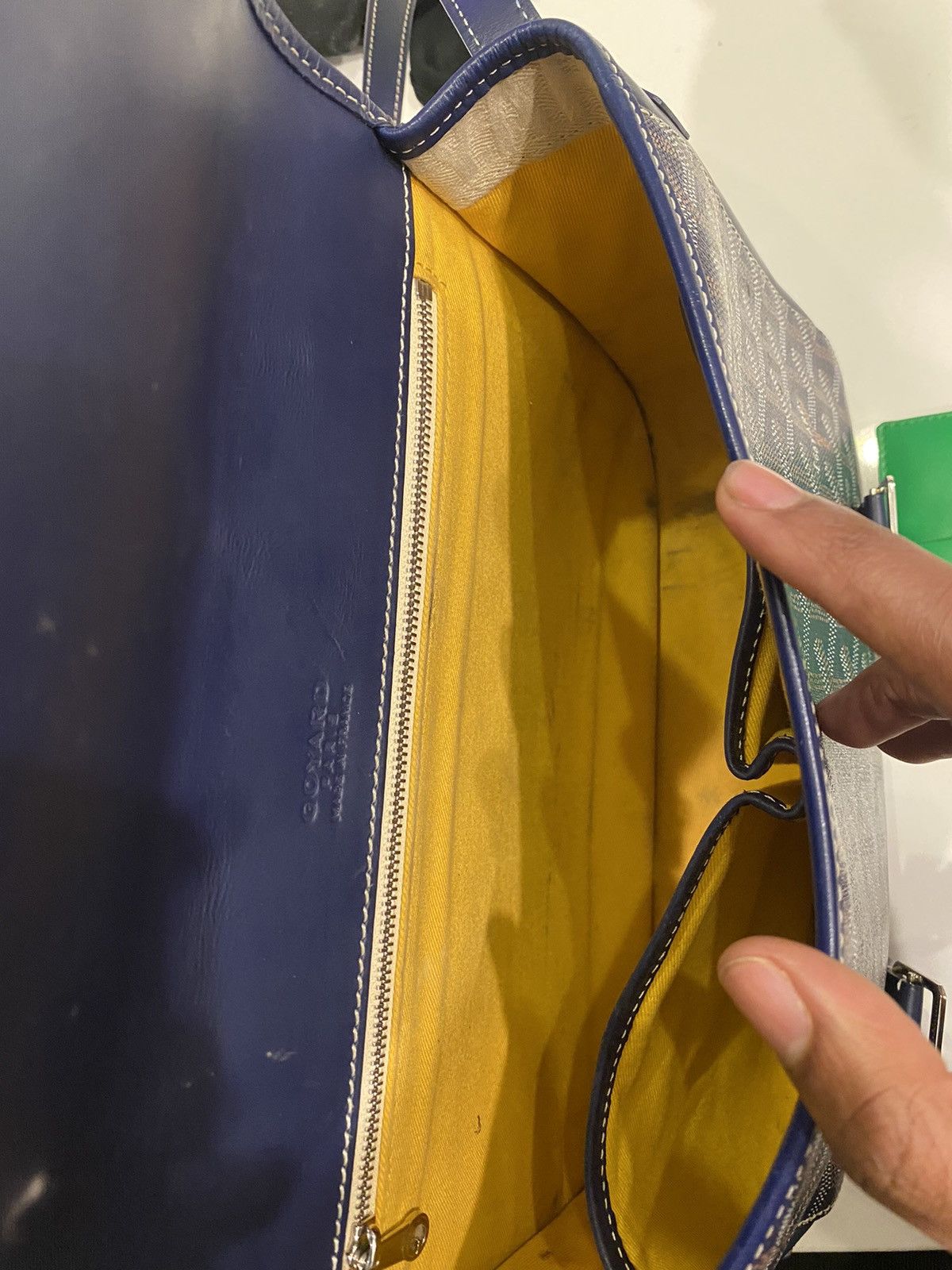 Goyard Goyard Belvedere MM Blue Size ONE SIZE - 7 Thumbnail