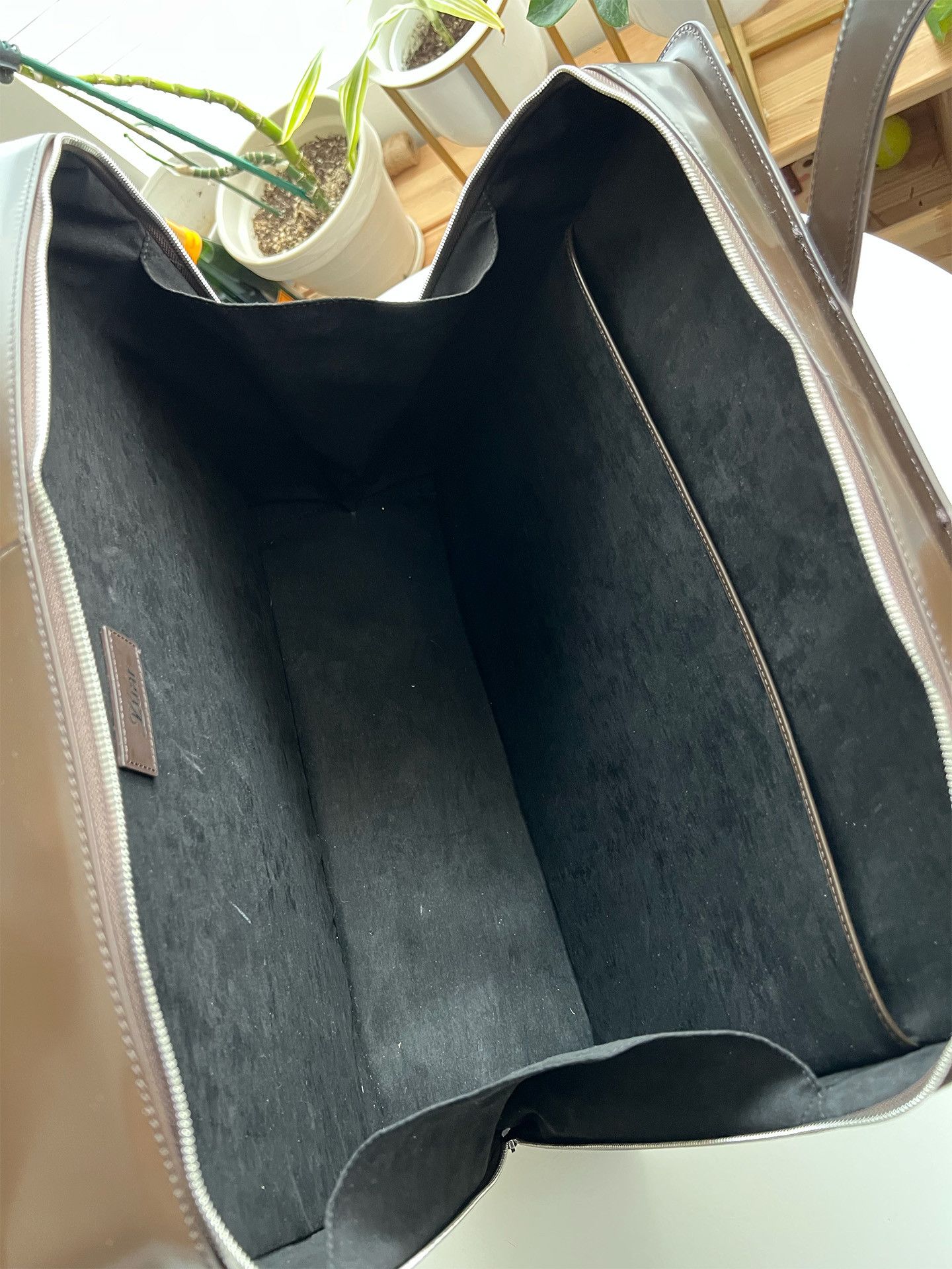 Luar [OVERSIZED] Luar Espresso Ana Weekender Bag Size ONE SIZE - 12 Thumbnail