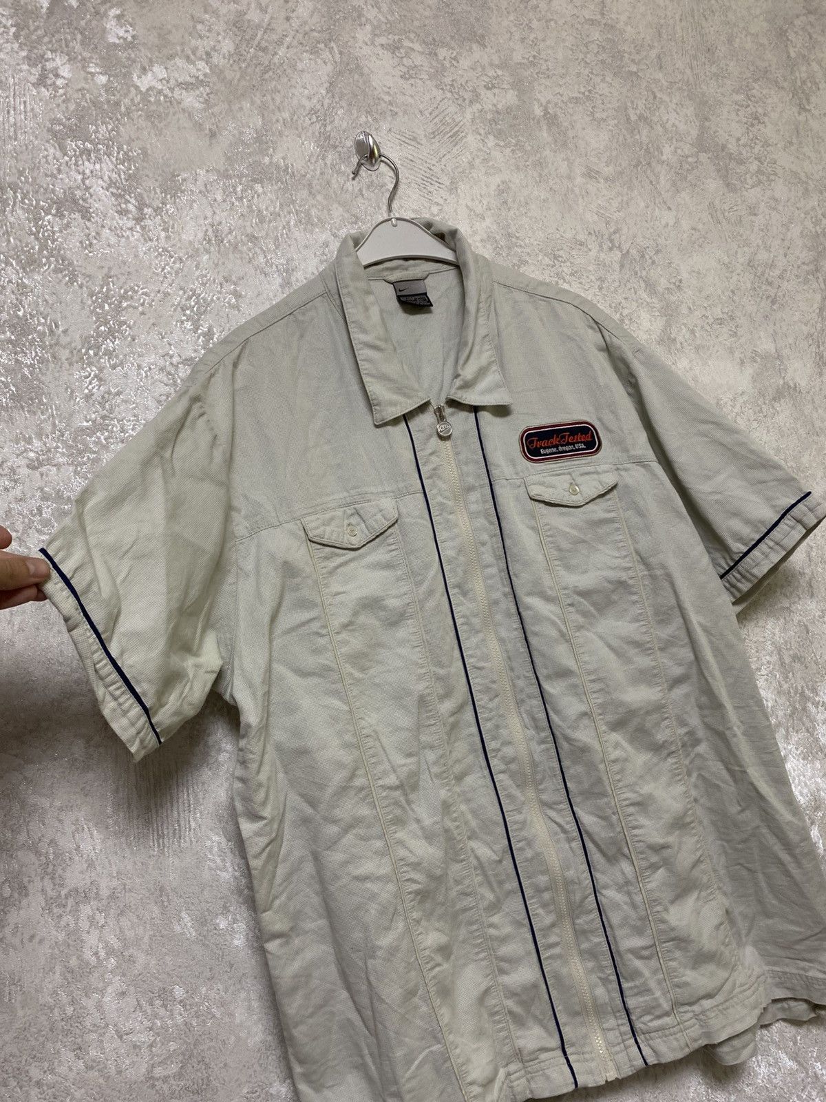 Nike Nike USA Oregon vintage over shirt y2k zip Size US XL / EU 56 / 4 - 2 Thumbnail