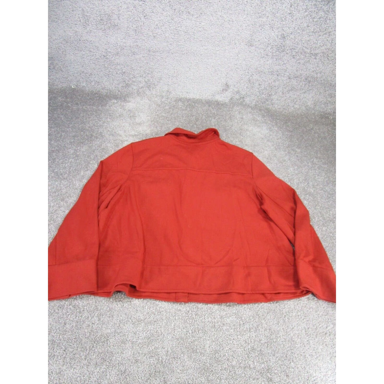 J. Jill Womens Shirt J Jill Red XL Extra Large Multi Pocket Size XL / US 12-14 / IT 48-50 - 3 Thumbnail
