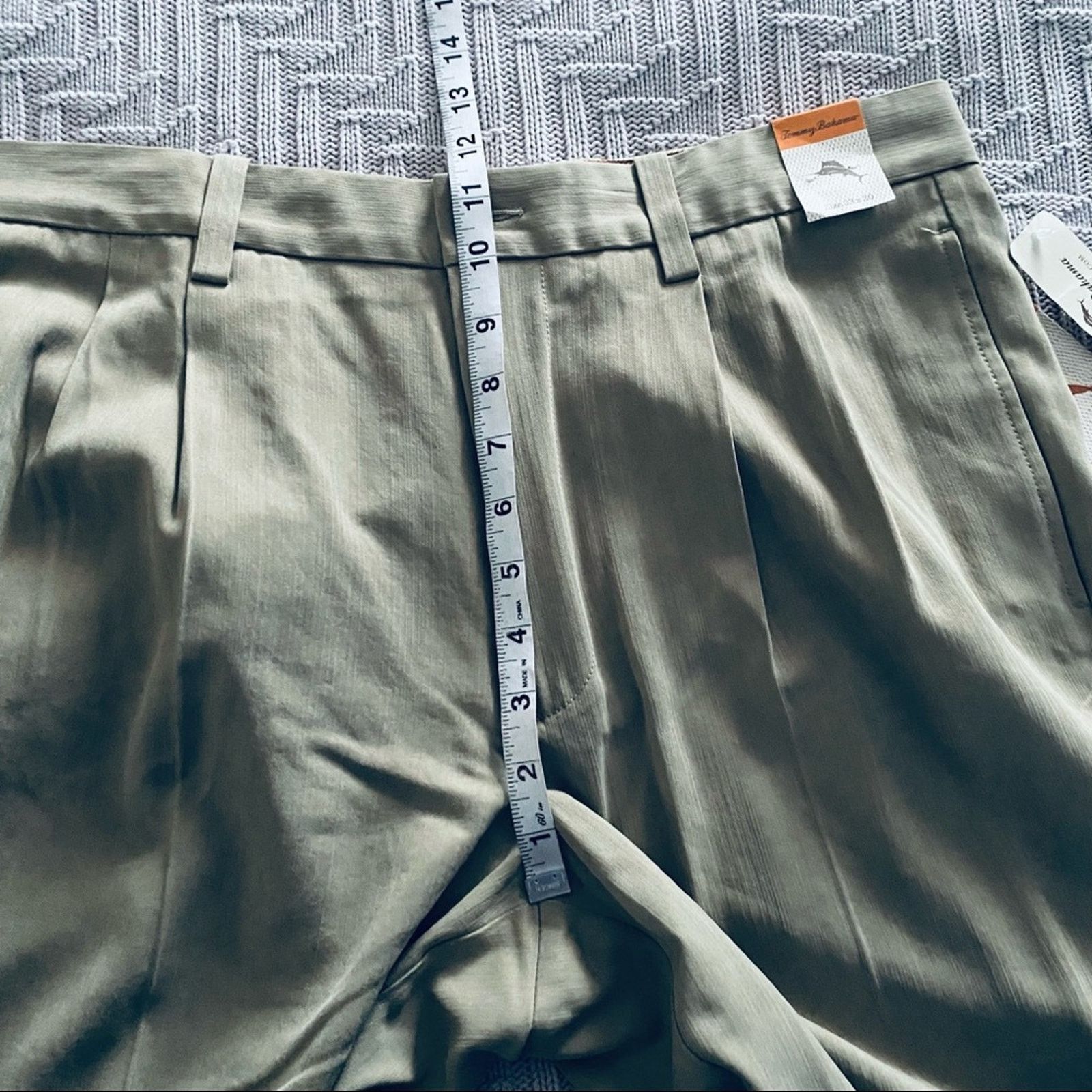 Tommy Bahama NWT Tommy Bahama silk khaki dress slacks Size US 33 - 6 Thumbnail