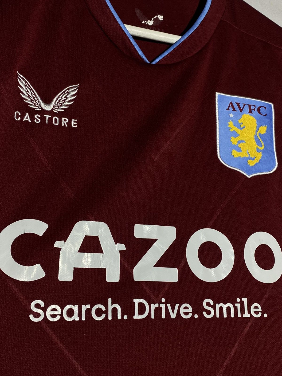Other #2 Cash Aston Villa 2022/23 Home Football Shirt Size US S / EU 44-46 / 1 - 6 Thumbnail