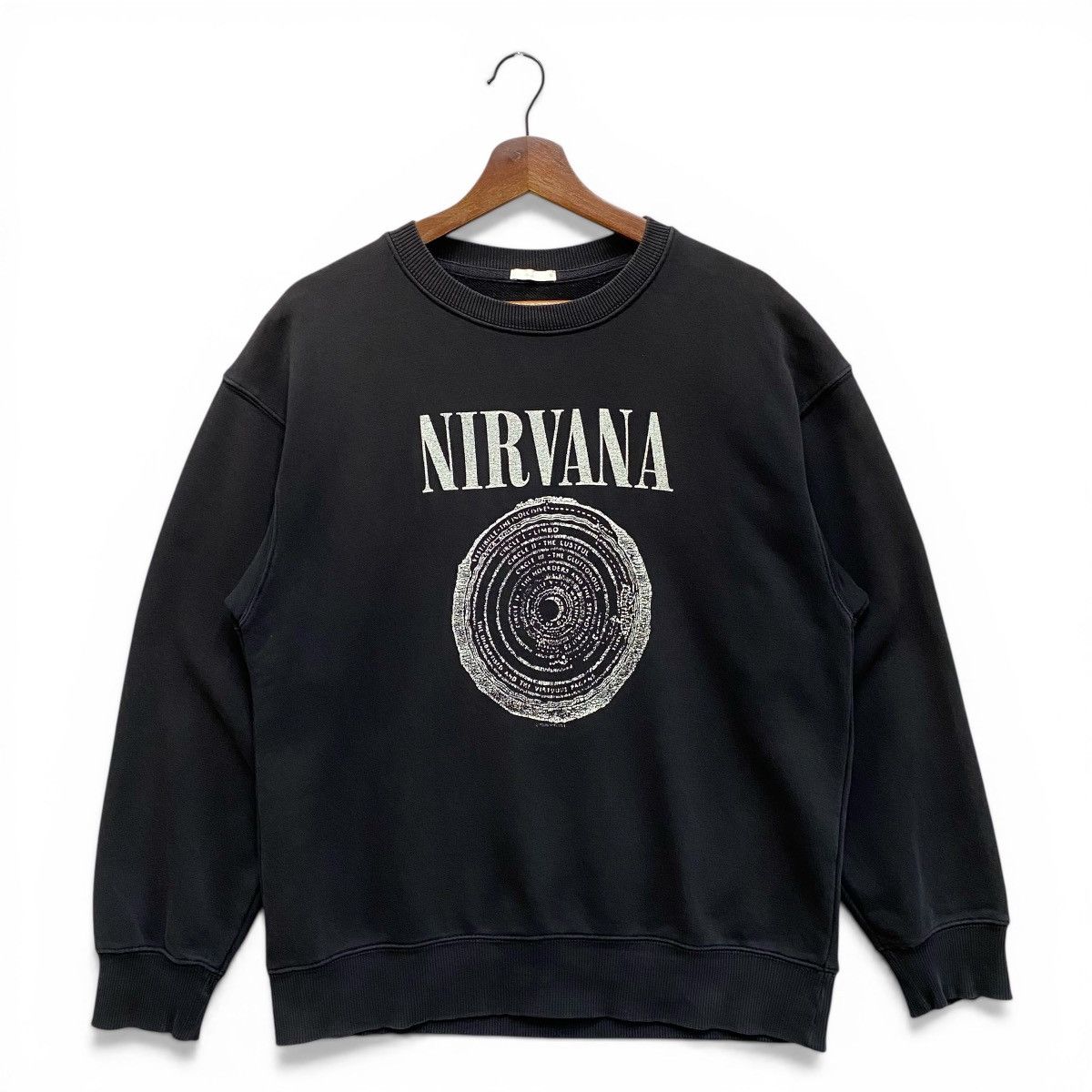 Nirvana Nirvana Sweatshirt GU Japan Vestibule Circle Band Merch Size US S / EU 44-46 / 1 - 1 Thumbnail