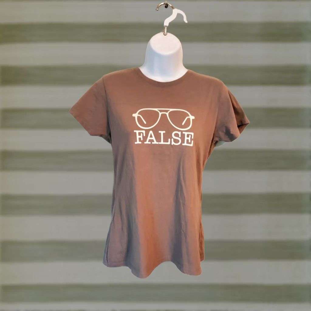 Port & Company Womens The Office Dwight Schrute False Shirt Shirt Crew Neck Short Sleeve Gray Cotton S Small Womens Size S / US 4 / IT 40 - 1 Preview
