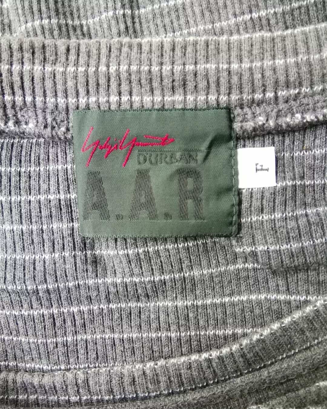 Yohji Yamamoto Vintage Yohji Yamamoto A.A.R D'Urban Grey Tees Size US M / EU 48-50 / 2 - 3 Thumbnail