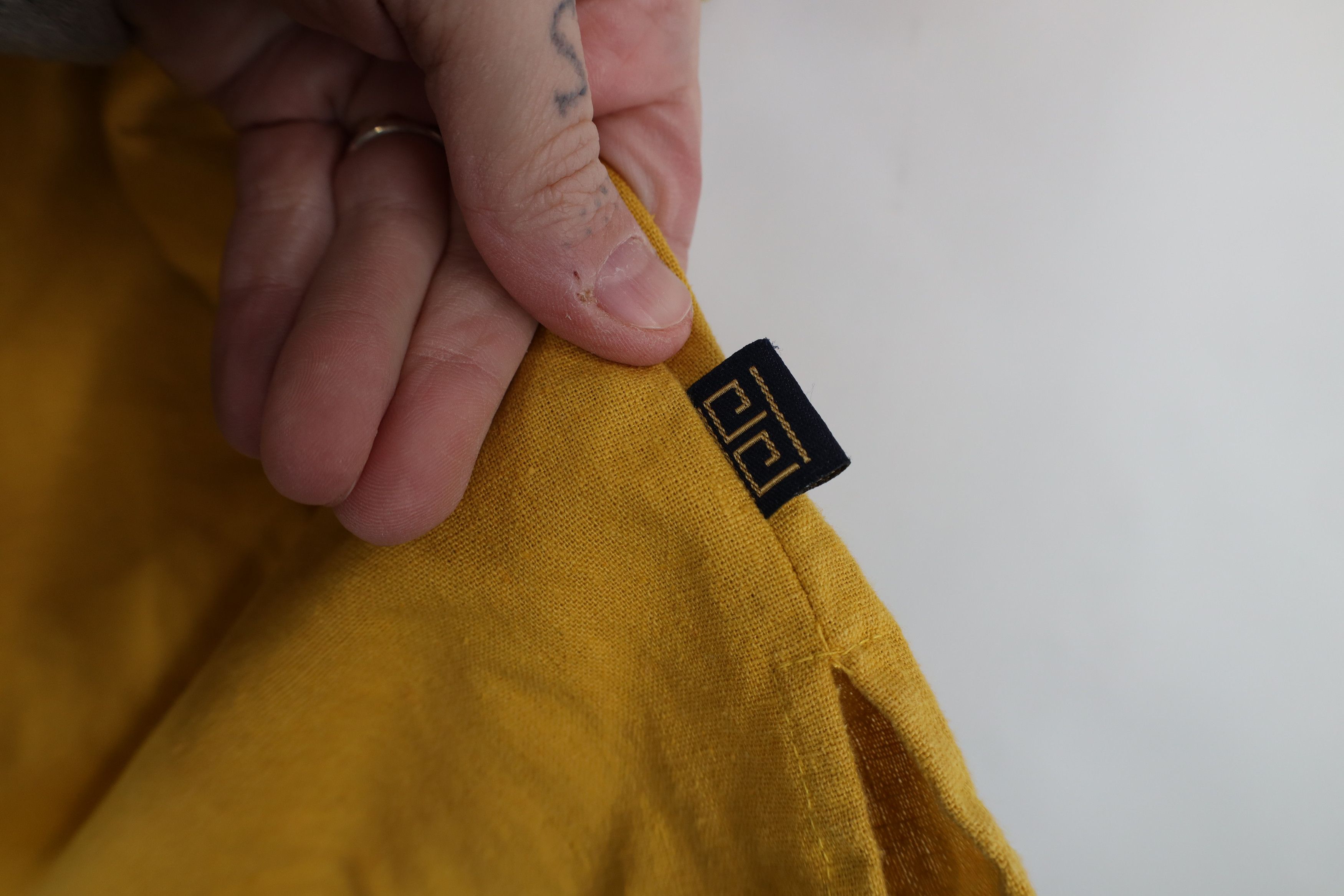 Pelle Pelle Vintage 90s Pelle Pelle Spell Baggy Collared Button Shirt Size US XL / EU 56 / 4 - 13 Thumbnail