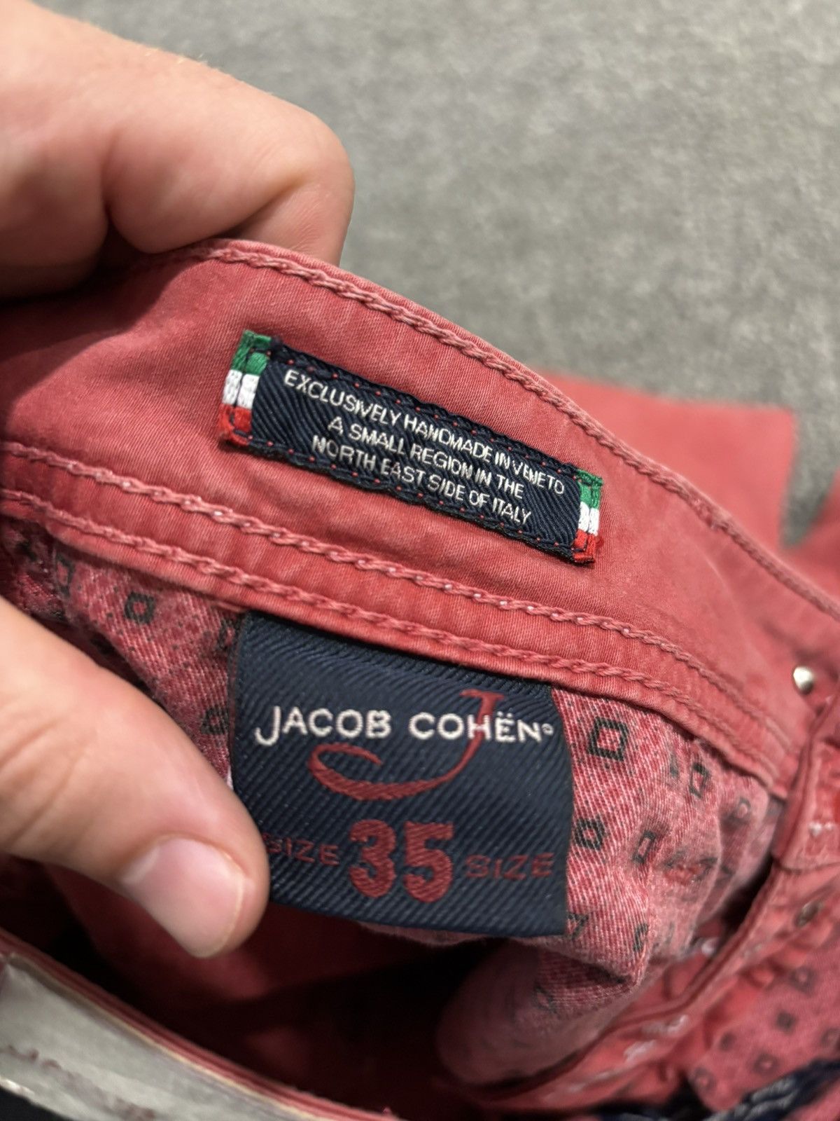 Jacob Cohen Jacob Cohen Handmade Italian Denim Pants Size US 34 / EU 50 - 8 Thumbnail