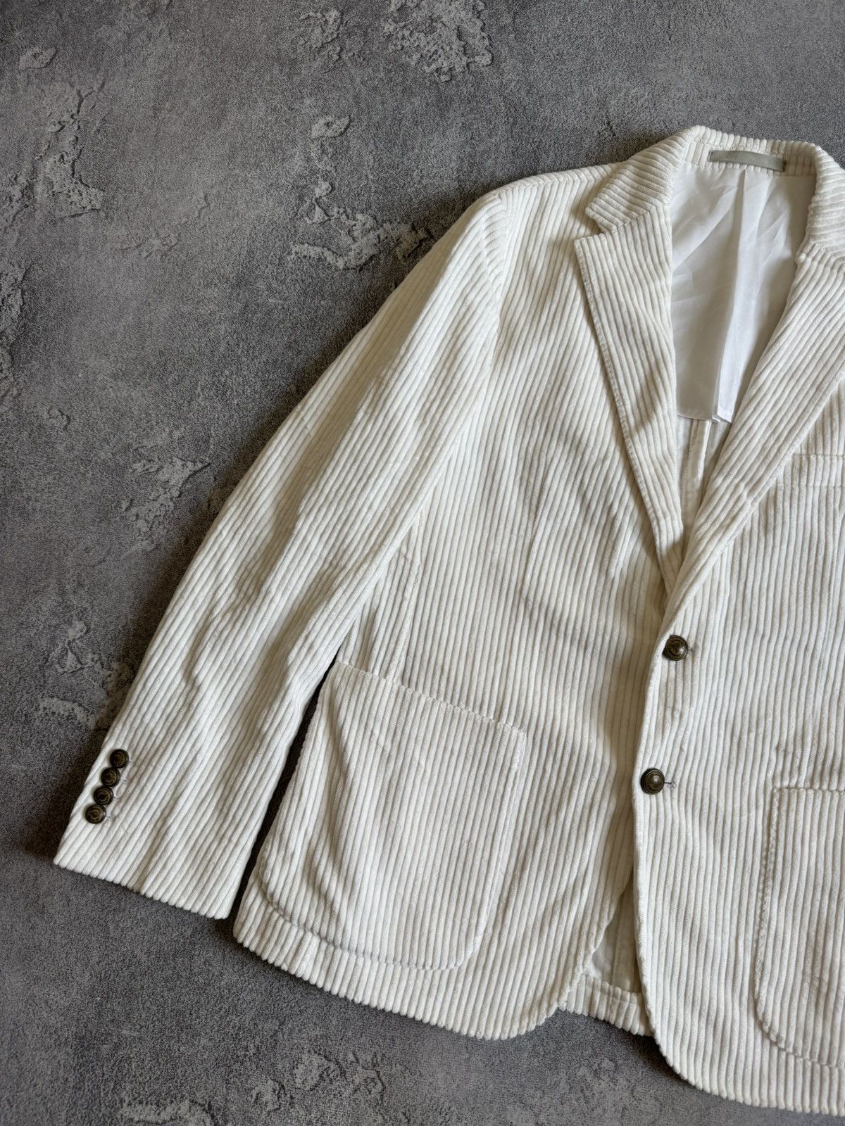 Eleventy Eleventy 50size velour velvet button up blazer jacket luxury Size US M / EU 48-50 / 2 - 6 Thumbnail