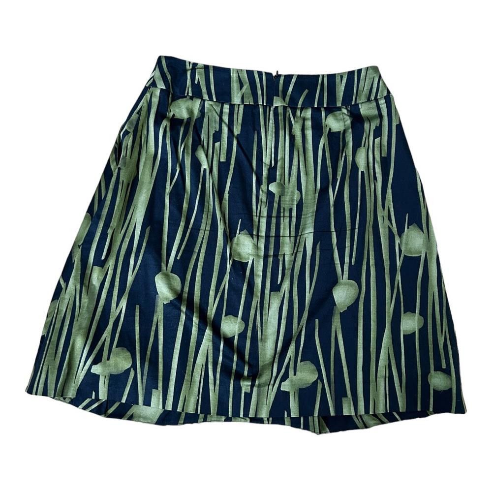 Designer Kenneth Cole l Black/Green Skirt Size 8 Size 30" / US 8 / IT 44 - 2 Thumbnail