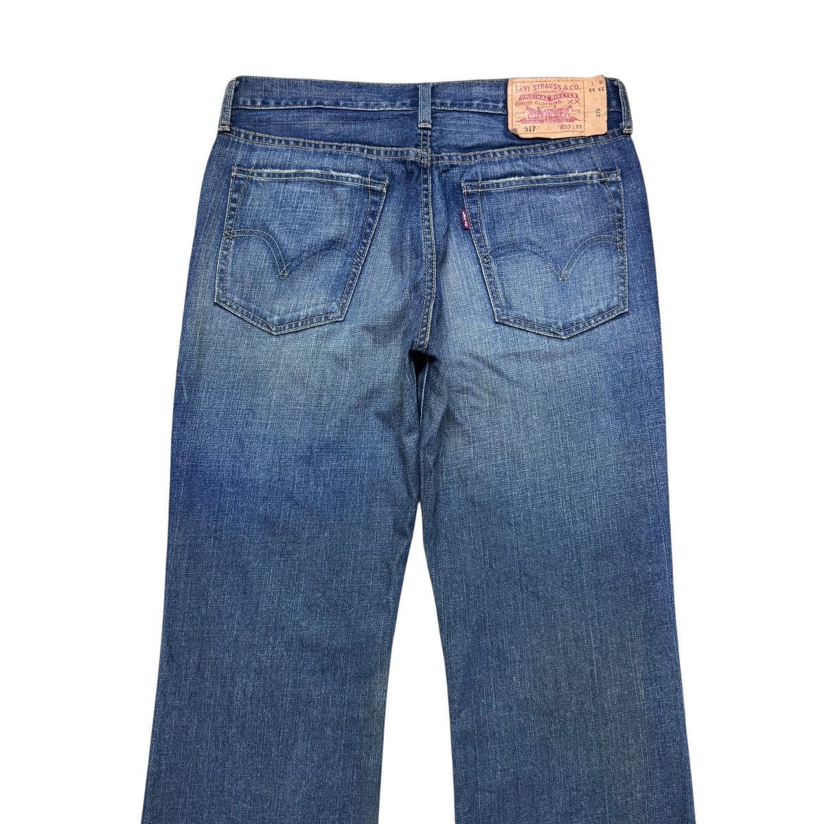Levi's Vintage Levis 517 Flare Jeans Hedi Slimane Size US 33 - 9 Thumbnail