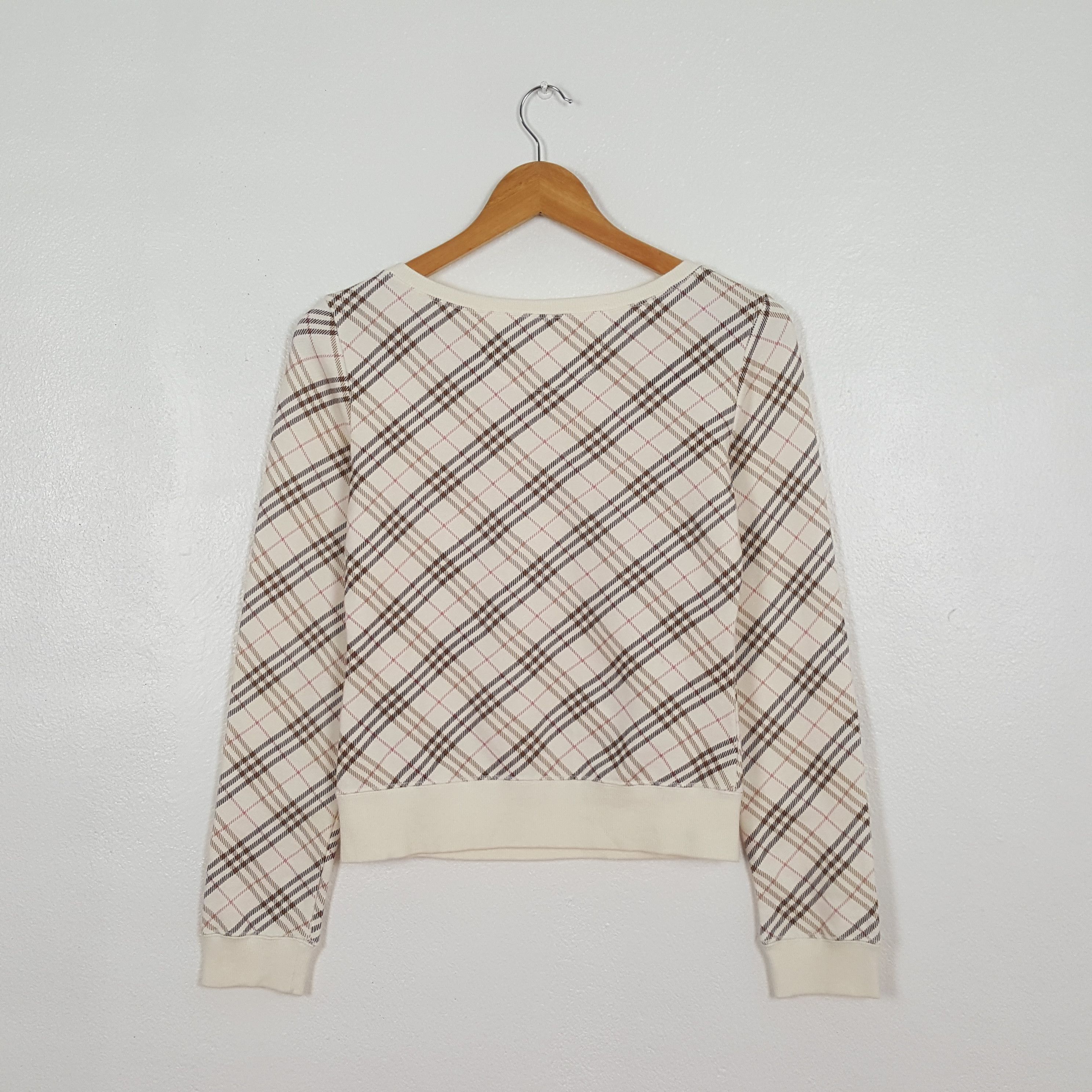 Burberry Vintage Burberry London Fashion Brand Sweatshirt C316N27 Size XS / US 0-2 / IT 36-38 - 3 Thumbnail