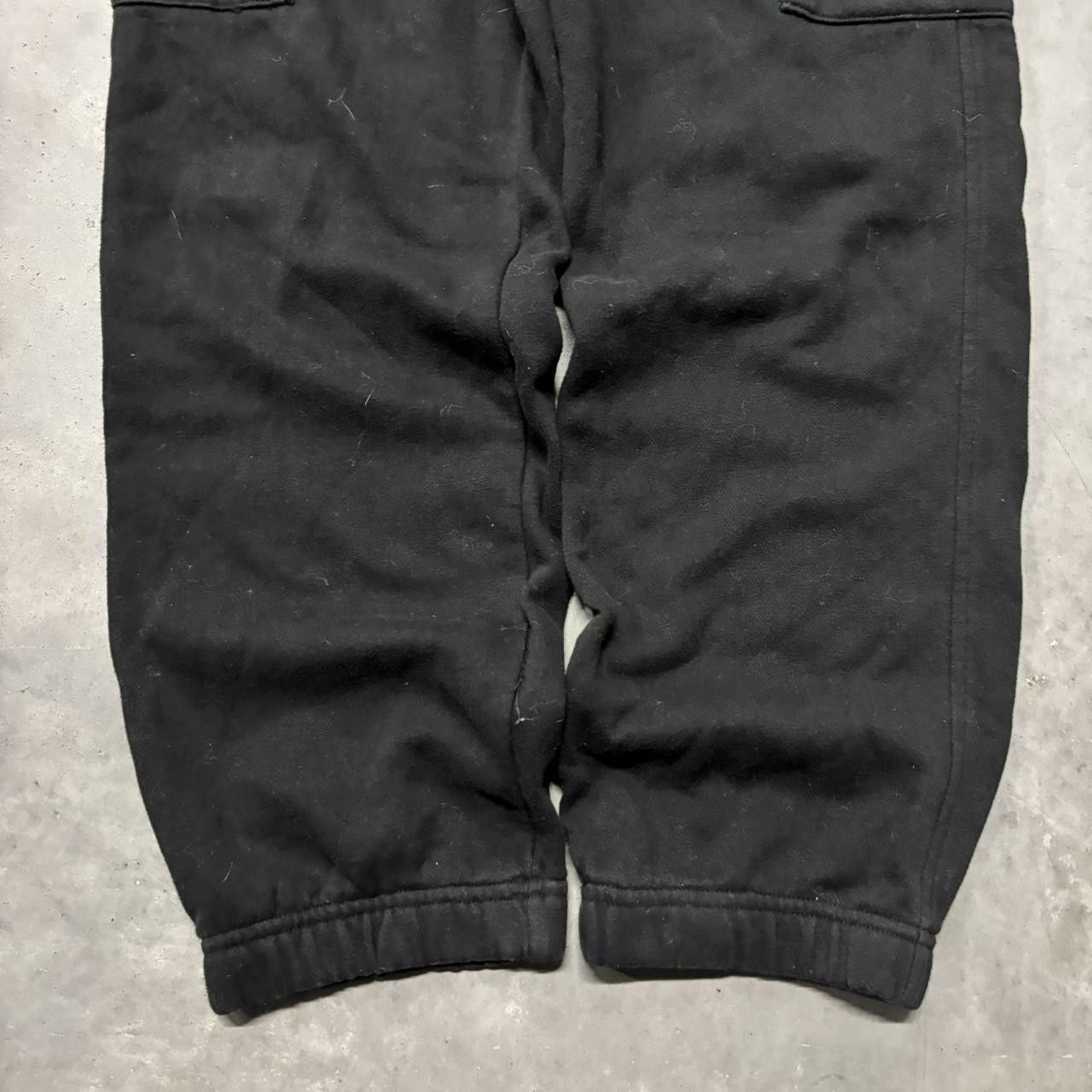 Japanese Brand × Vintage Crazy Vintage Y2K/200s Black Skater Essential Cargo Sweatpants! Size US 32 / EU 48 - 5 Thumbnail