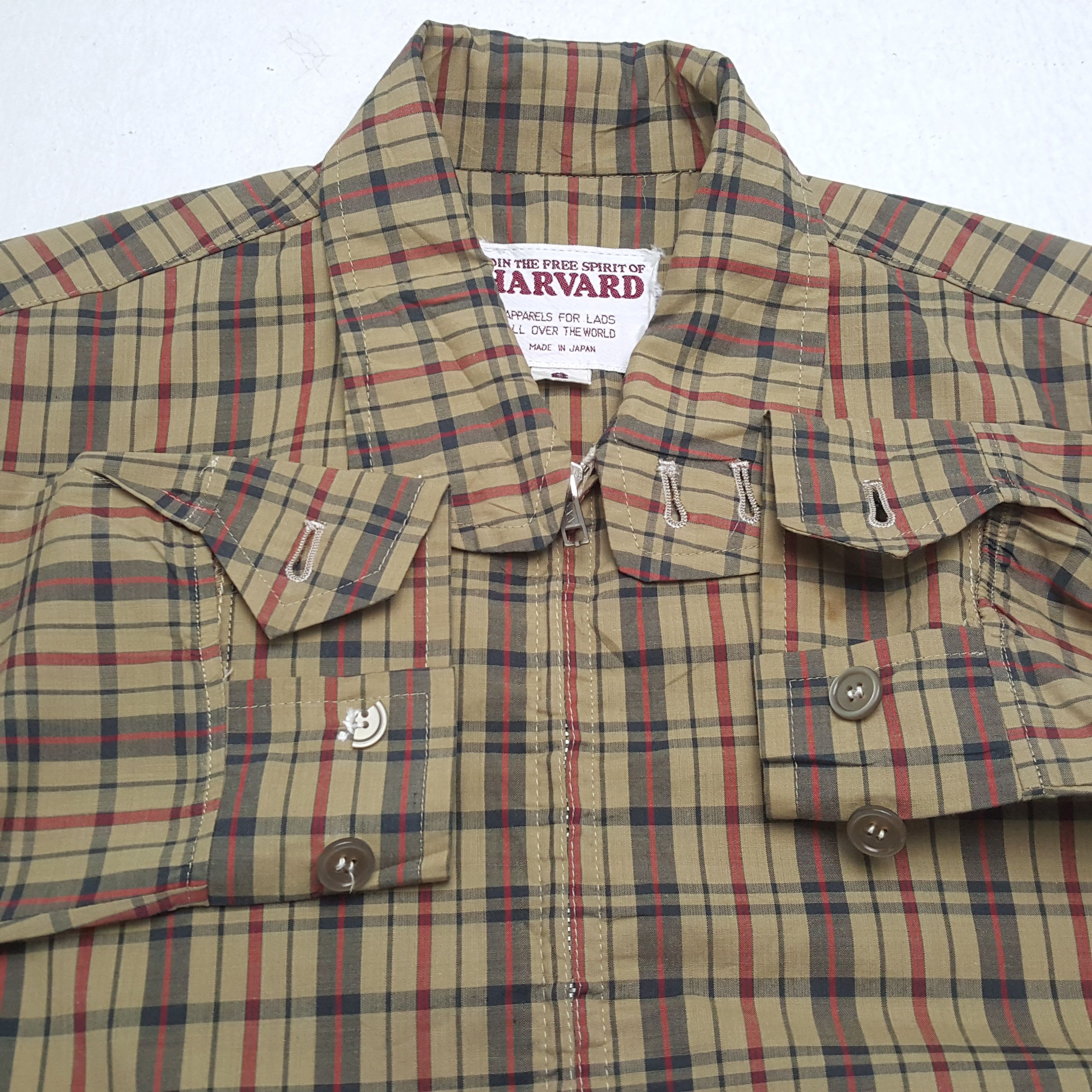 Japanese Brand × Vintage HARVARD Nice Design Jacket Size US S / EU 44-46 / 1 - 9 Thumbnail