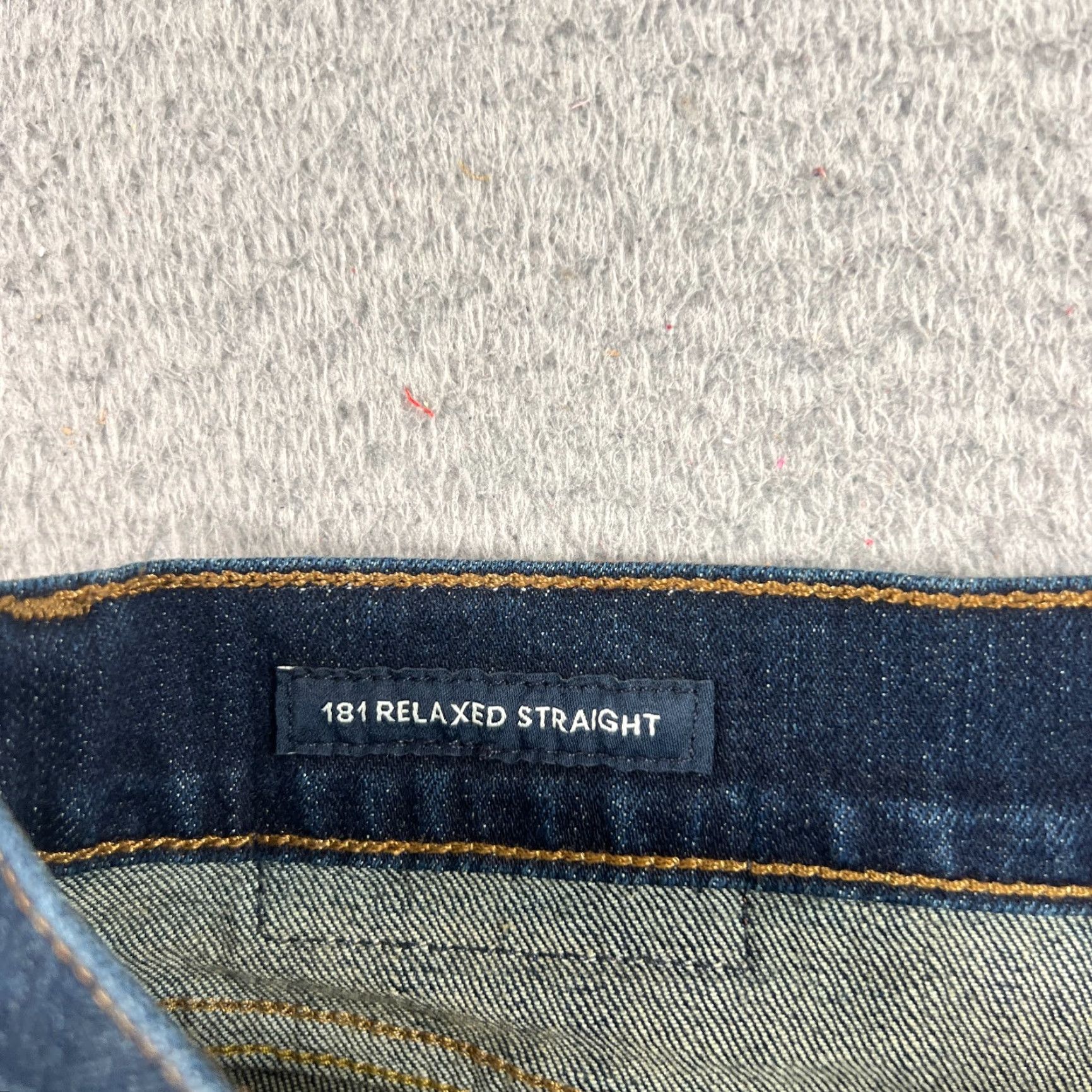 Lucky Brand Lucky Brand 181 Relaxed Fit Jeans Men’s 38x30 Blue Dark Wash Straight Size US 38 / EU 54 - 7 Thumbnail