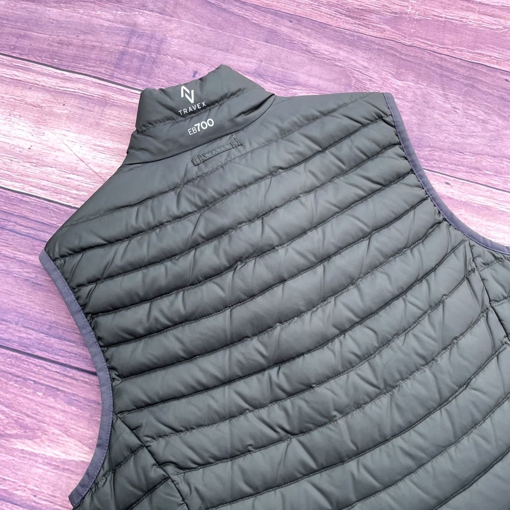 Eddie Bauer Eddie Bauer Women's S Travex EB700 Full Zip Quilted Down Fill Vest Hunter Green Size S / US 4 / IT 40 - 6 Thumbnail