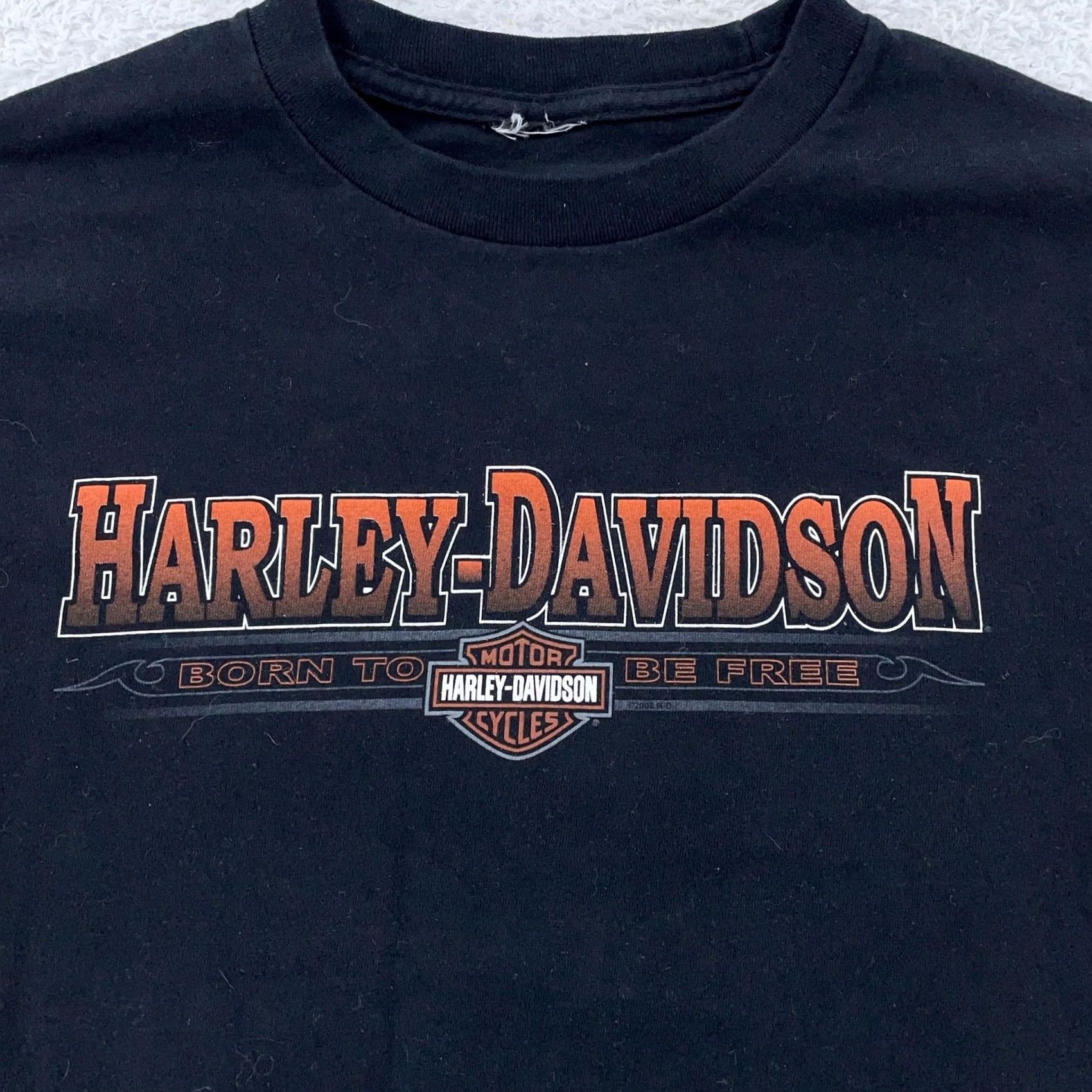 Harley Davidson Harley-Davidson T-Shirt M/L Black Seacoast North Hampton New Hampshire Size US M / EU 48-50 / 2 - 2 Thumbnail