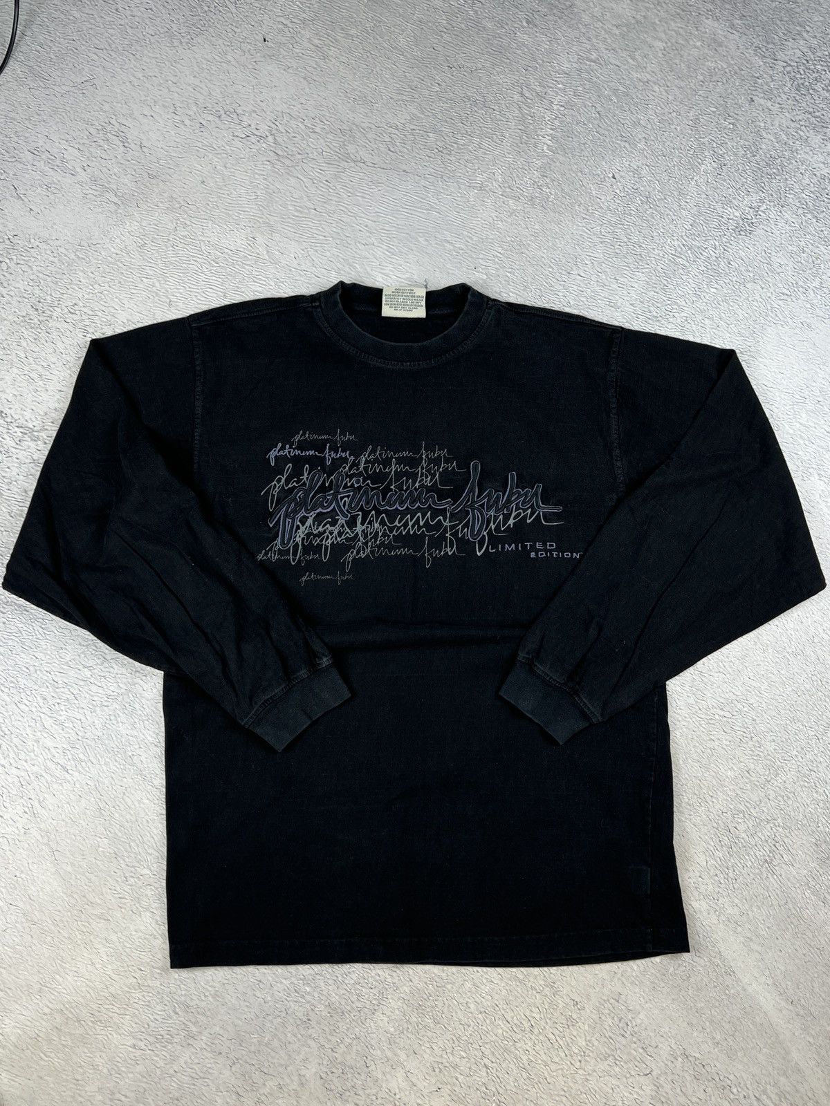Fubu × Rap Tees × Vintage Vintage FUBU Platinum limited edition faded rap long sleeve Size US M / EU 48-50 / 2 - 1 Thumbnail