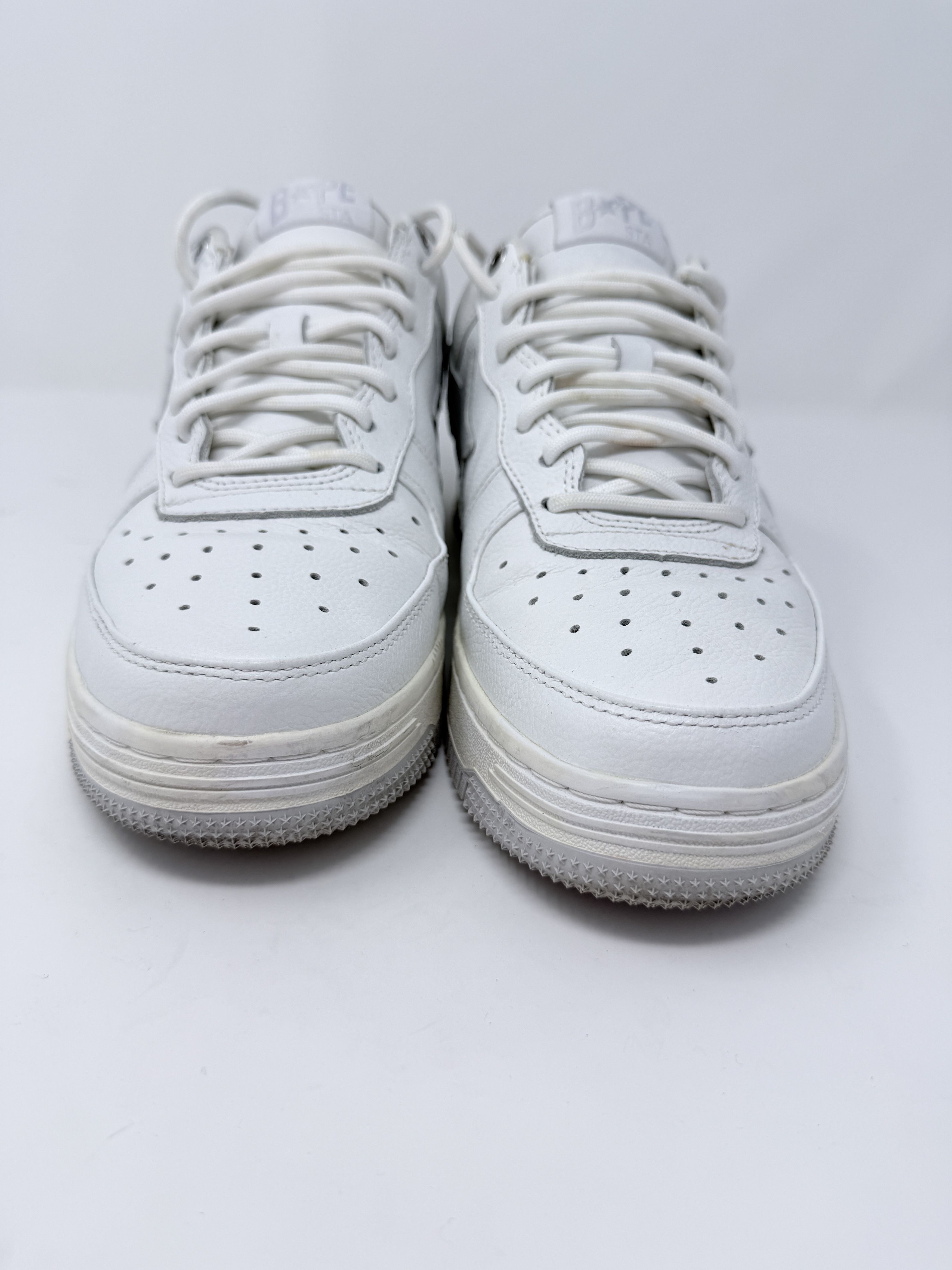 Bape × JJJJound JJJJound Bapesta OG Low White Gray Size US 9 / EU 42 - 5 Thumbnail