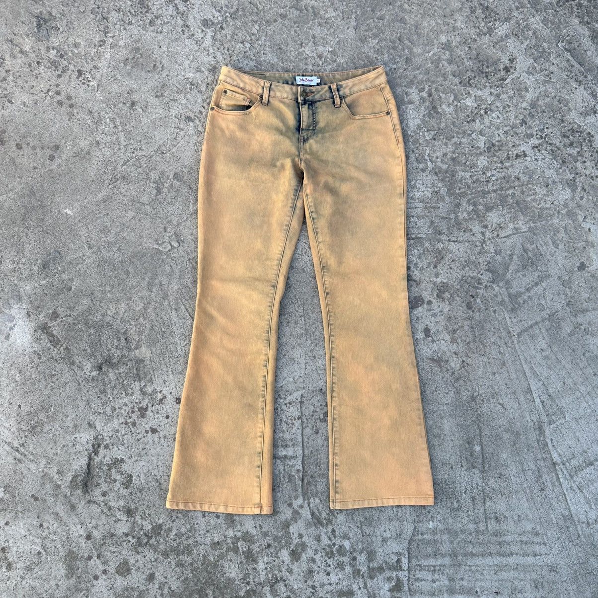 CCP (Crazy Character Print) Vintage Japanese Style Flare Jeans John Baner Size 42 Grunge Size 32" / US 10 / IT 46 - 6 Thumbnail
