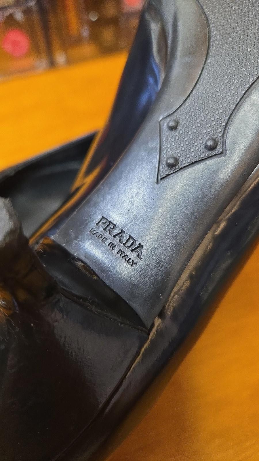 Prada Prada Kitten-heel Pointed toe Pumps Size 37 1/2 (7-7 12) Size US 7 / IT 37 - 6 Thumbnail