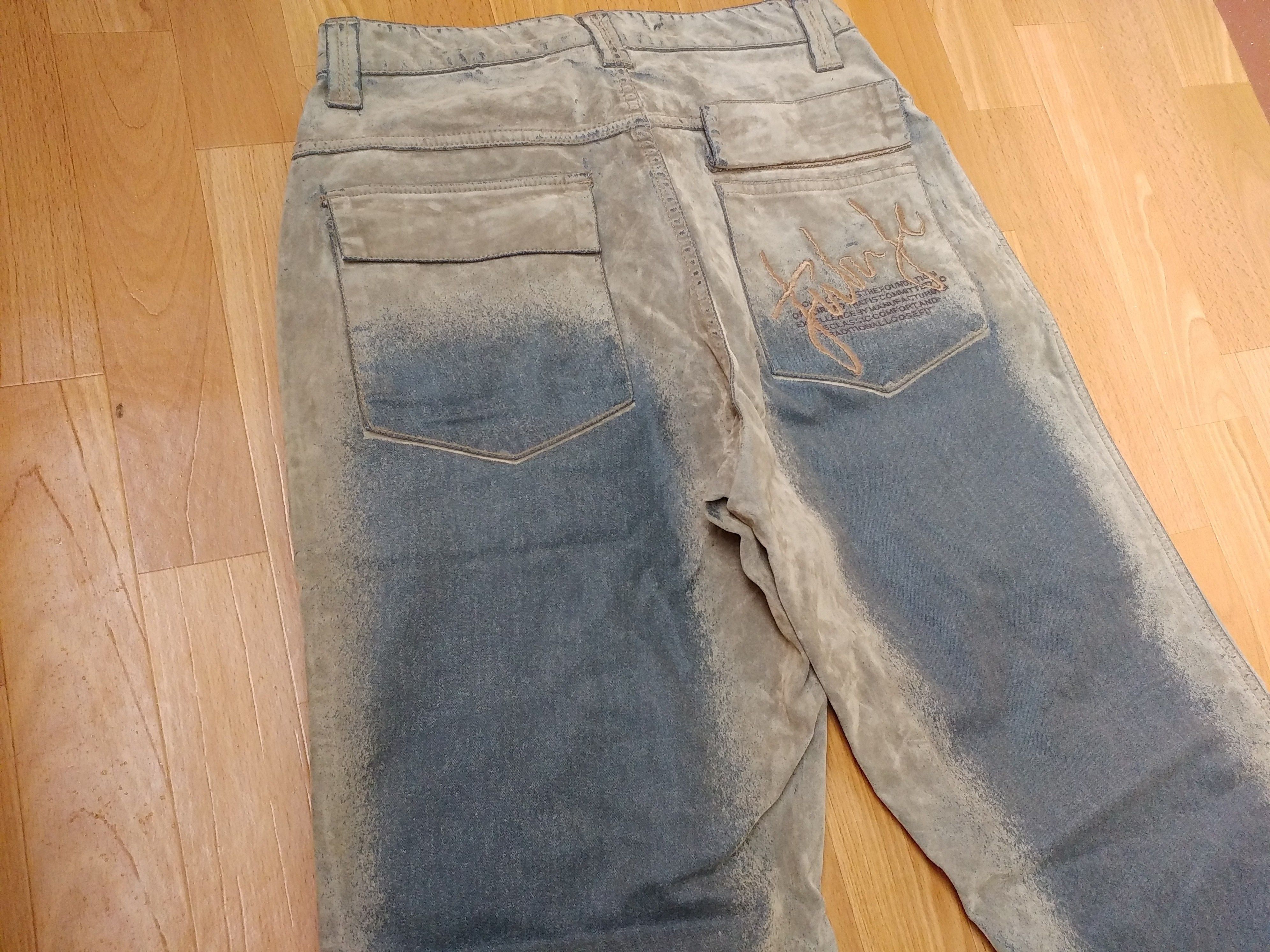 Fubu FUBU jeans, vintage baggy jeans, 90s hip hop skater Y2K 28 Size US 28 / EU 44 - 4 Thumbnail