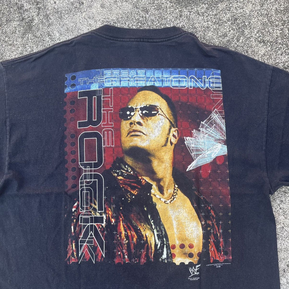 Vintage Vintage WWF WCW The Rock ©️2000 Size US XL / EU 56 / 4 - 10 Thumbnail