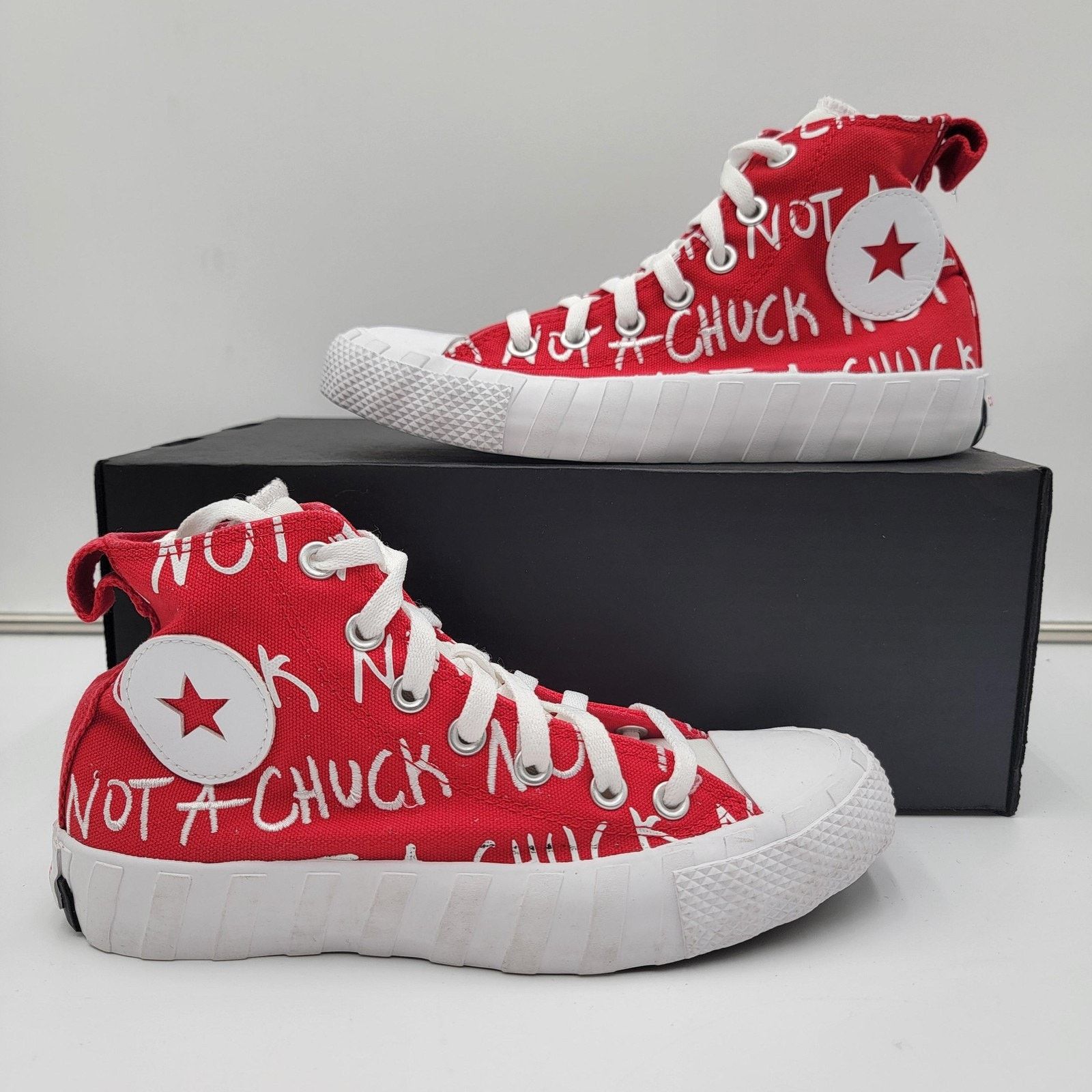 Converse Converse Not A Chuck Mens Size 5 Hi Top CTAS 271965C Unique Size US 5 / EU 37 - 1 Thumbnail