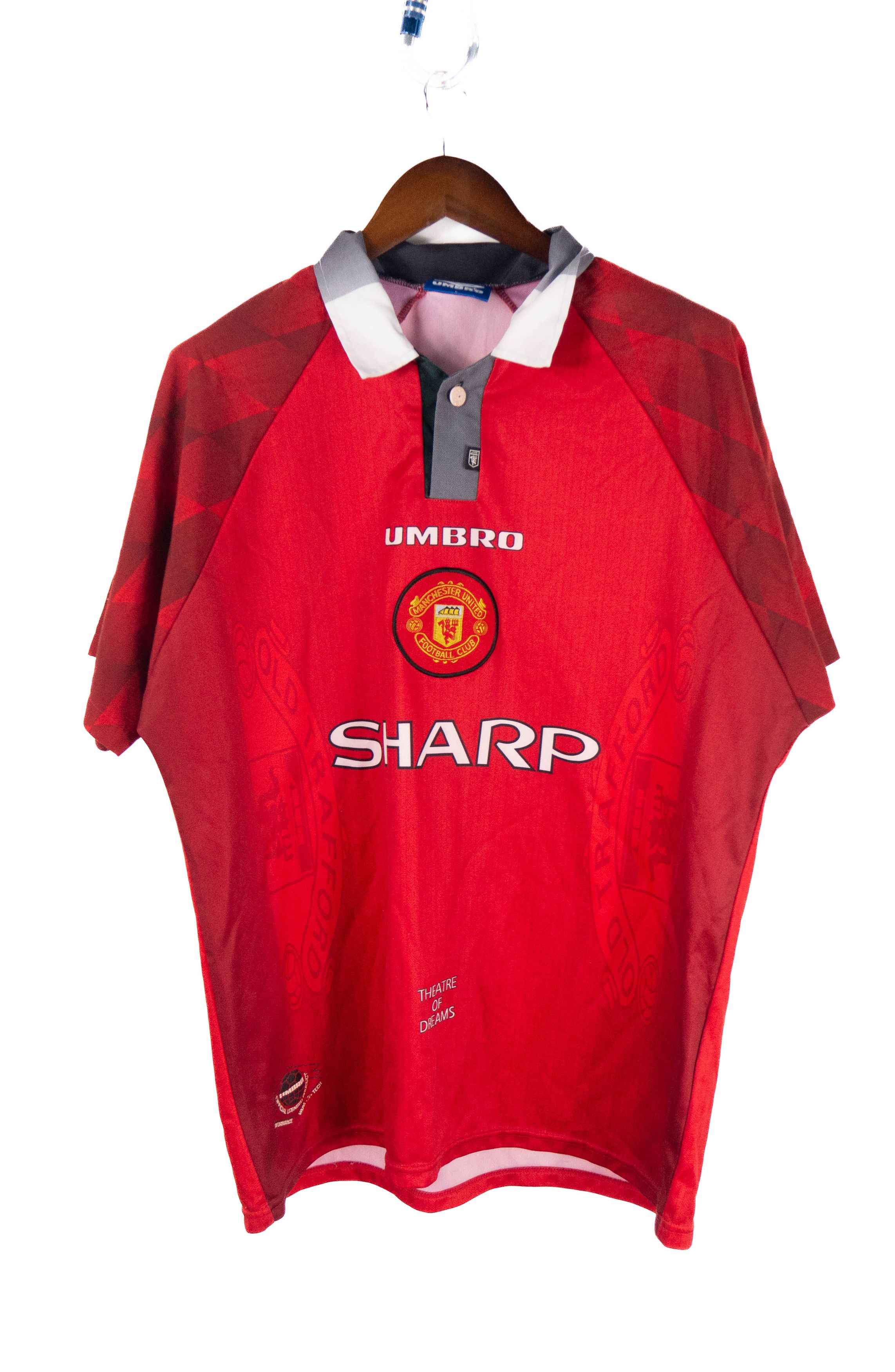 Umbro × Vintage Vintage Manchester United Home shirt 96-98 Size US L / EU 52-54 / 3 - 1 Thumbnail