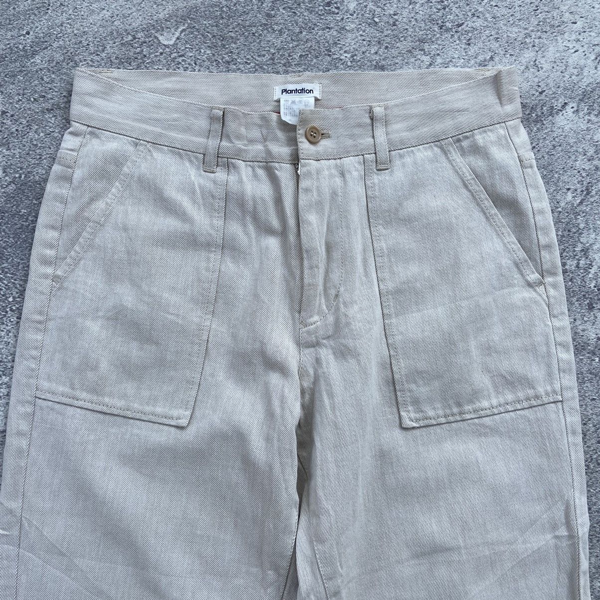 Issey Miyake × Japanese Brand Plantation by Issey Miyake Fatigue Pants Size 32" / US 10 / IT 46 - 2 Thumbnail