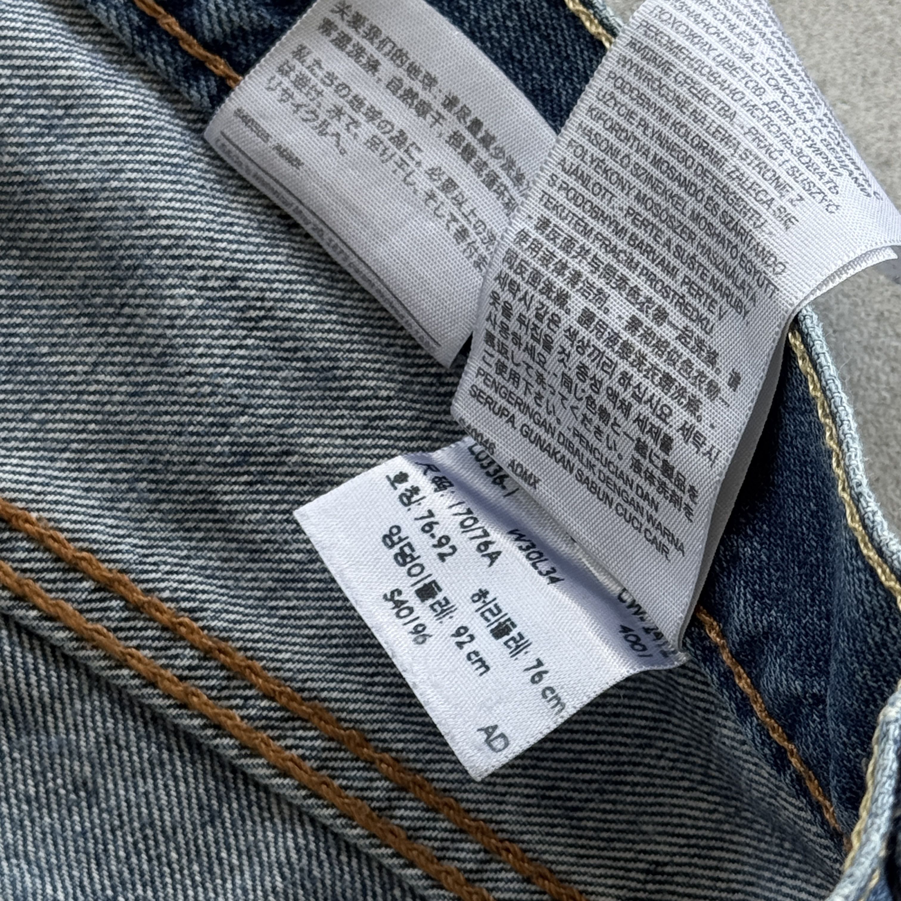 Levi's Levi's 505 Vintage Blue Denim Jeans W30 L34 Straight Leg Size US 30 / EU 46 - 9 Thumbnail