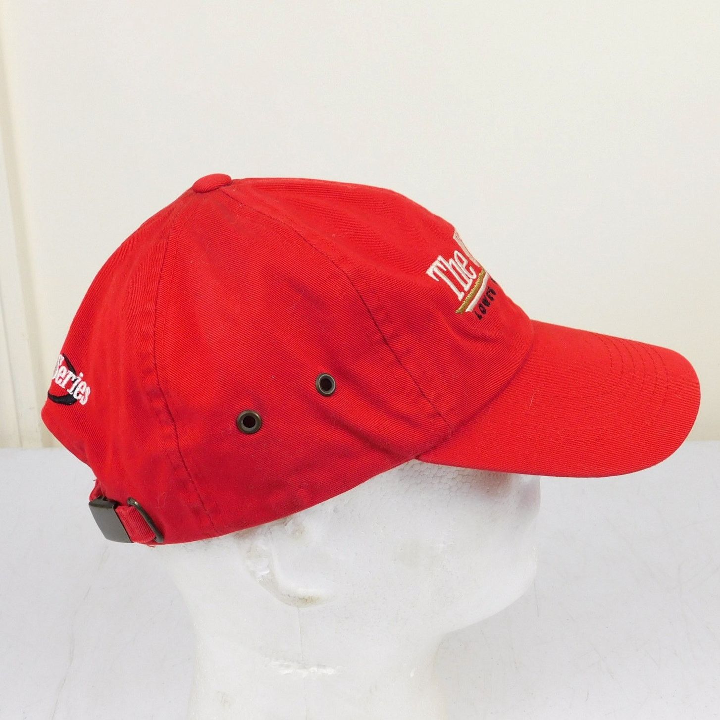 NASCAR NASCAR The Winston Lowe's Motor Speedway Hat Red Adjustable Size ONE SIZE - 3 Thumbnail