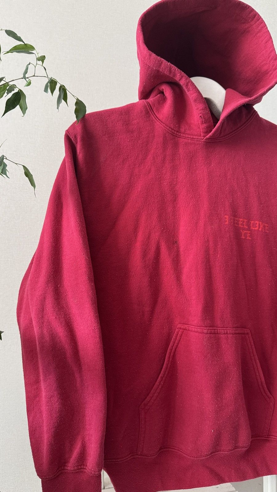 Gildan I Feel Like Pablo Faded Logo Baggy Hoodie Kanye West Size US S / EU 44-46 / 1 - 3 Thumbnail