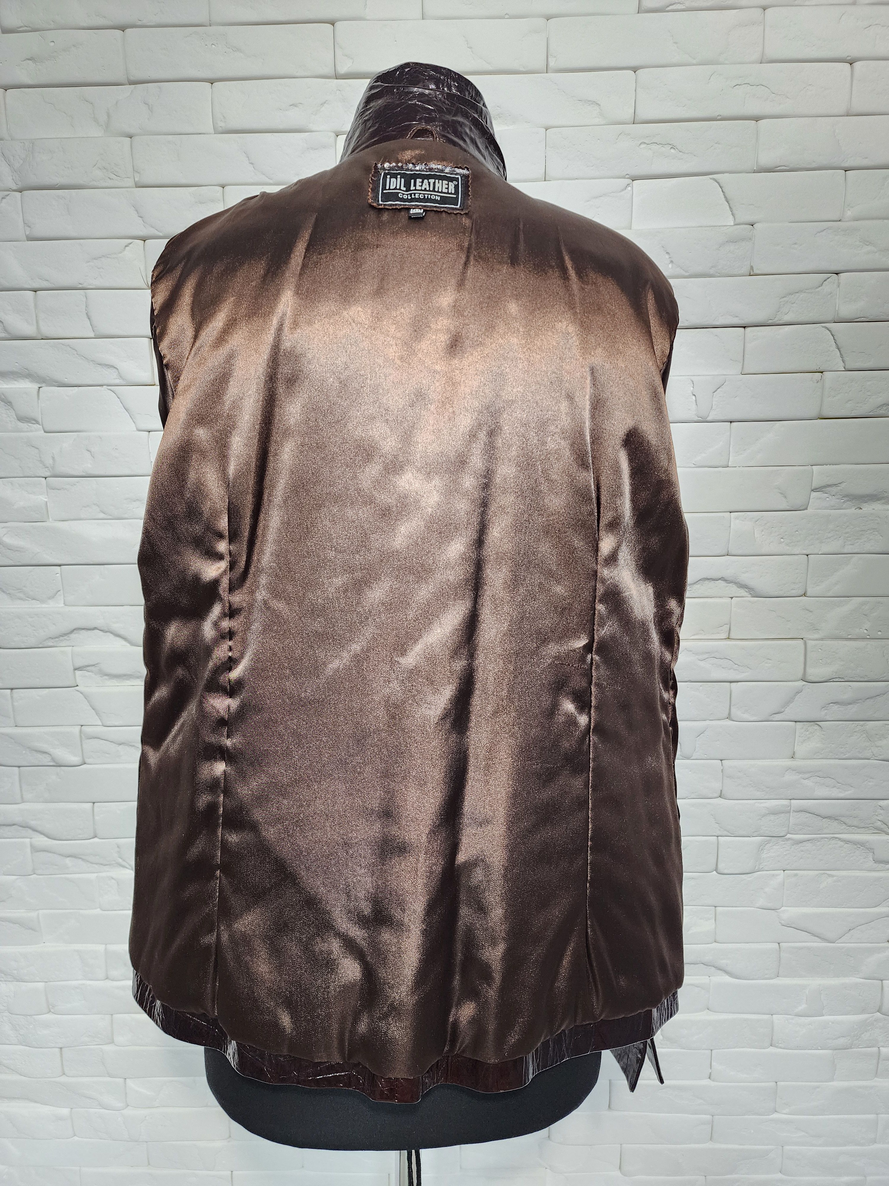 Genuine Leather Women's stylish leather jacket. Size XXL / US 16-18 / IT 52-54 - 7 Thumbnail