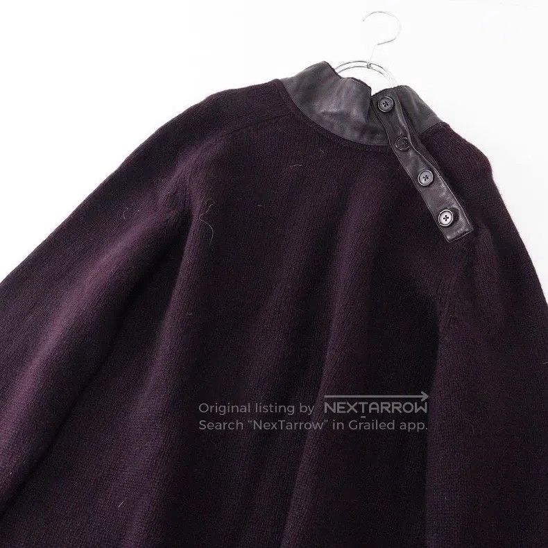 Hermes Hermes Vintage cashmere leather jacket Size L / US 10 / IT 46 - 4 Thumbnail