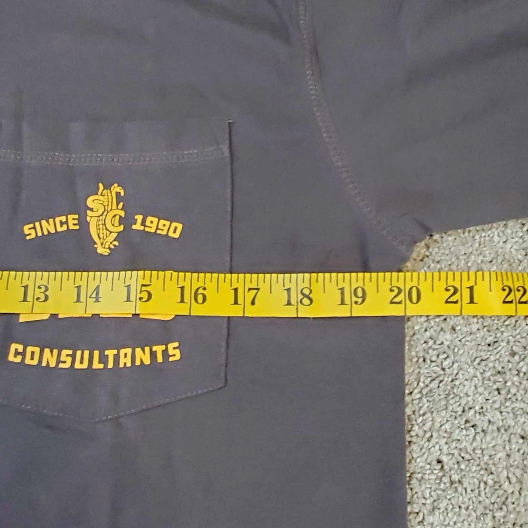 Vintage Berne Workwear T Shirt ENDURANCE Pocket Size Medium M Mens Gray Size US M / EU 48-50 / 2 - 6 Thumbnail