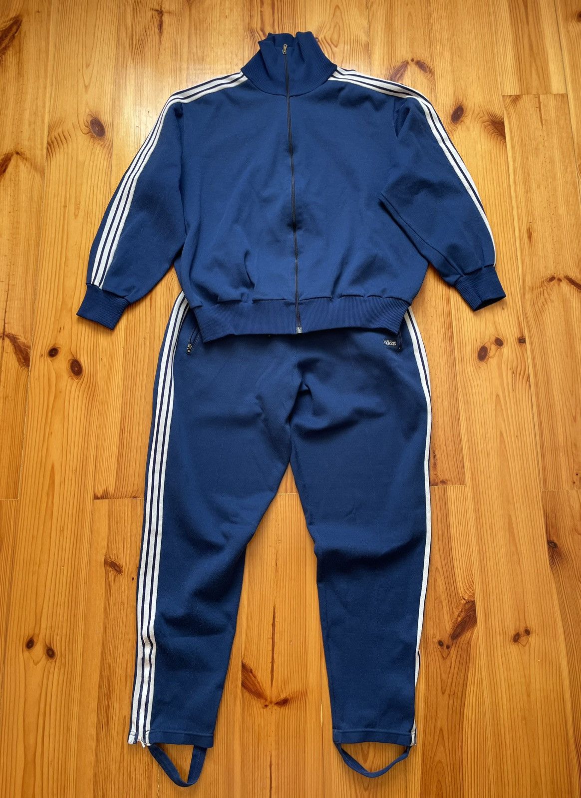 Adidas Vintage 80s Adidas Suit Made in Yugoslavia Jacket + Pants Size US S / EU 44-46 / 1 - 2 Thumbnail
