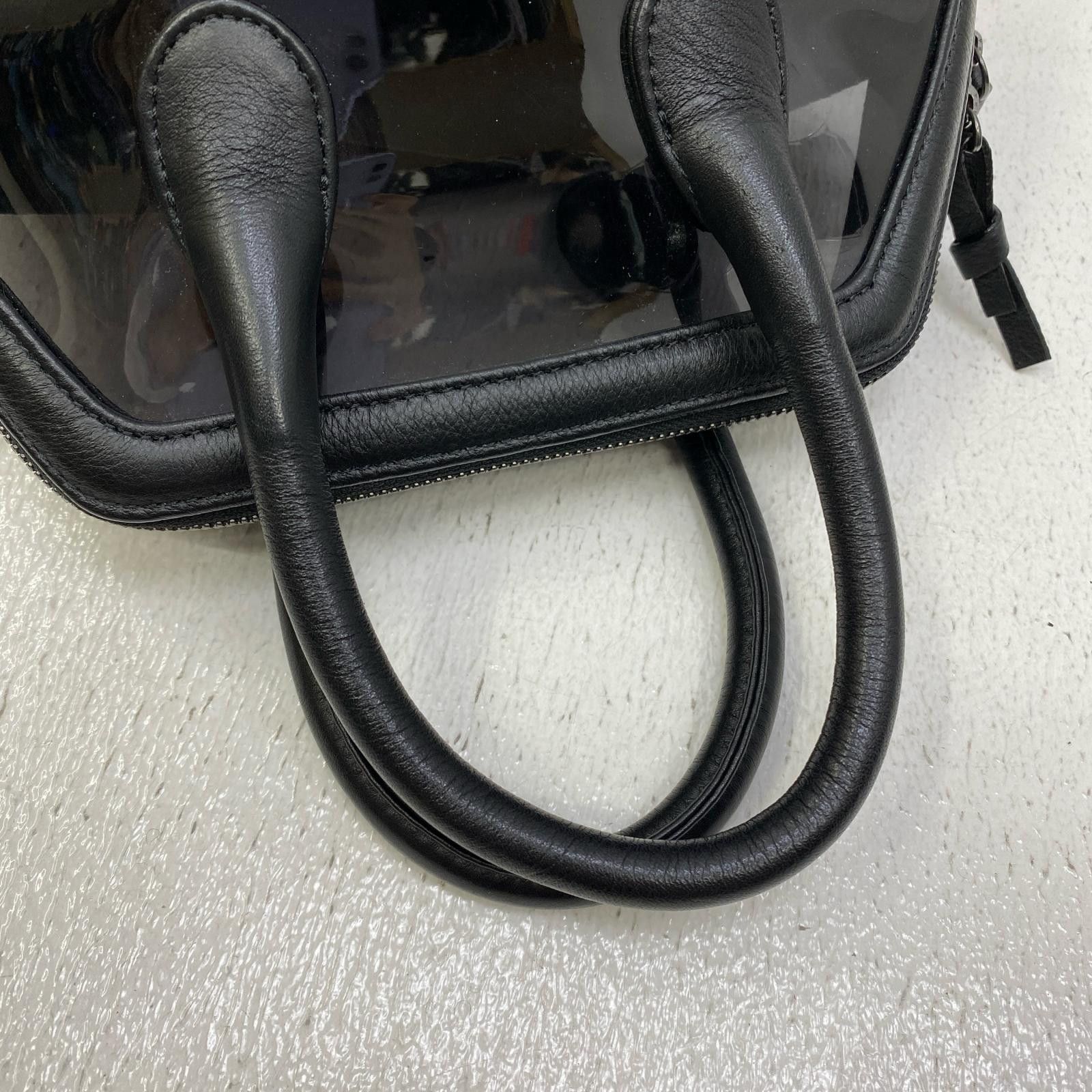 Yohji Yamamoto Yohji Yamamoto | PVC Handbag Black Size ONE SIZE - 9 Thumbnail
