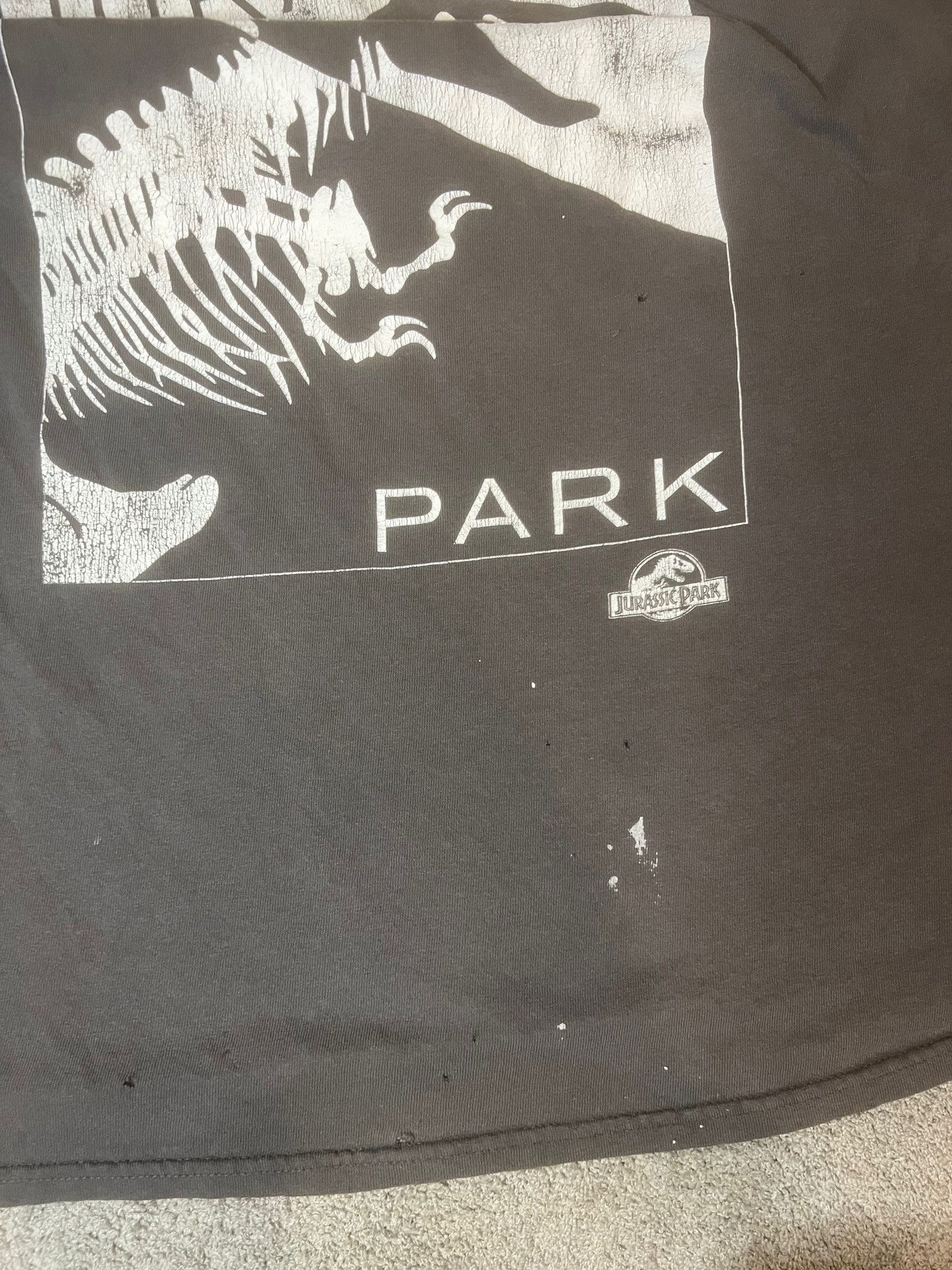 Vintage Jurassic Park Vintage Tee Size US XXL / EU 58 / 5 - 4 Thumbnail