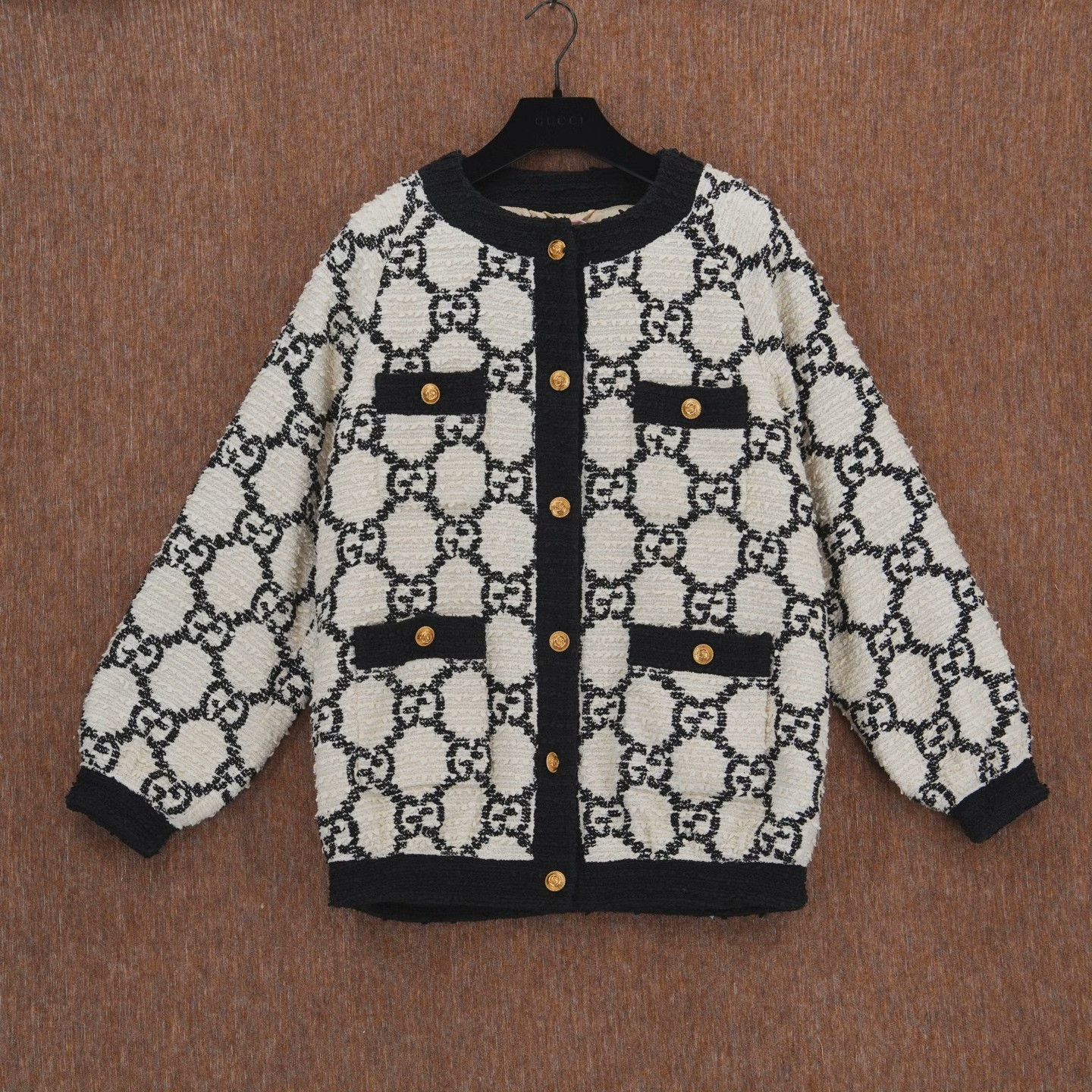 Gucci Gucci Retro Black Jacket 22 Women Size XS / US 0-2 / IT 36-38 - 1 Thumbnail