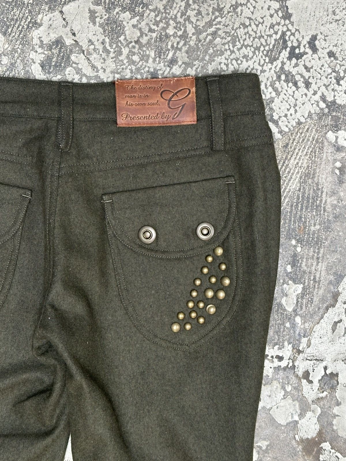 Japanese Brand Japanese designer Goa wool capri pants Size 26" / US 2 / IT 38 - 3 Thumbnail