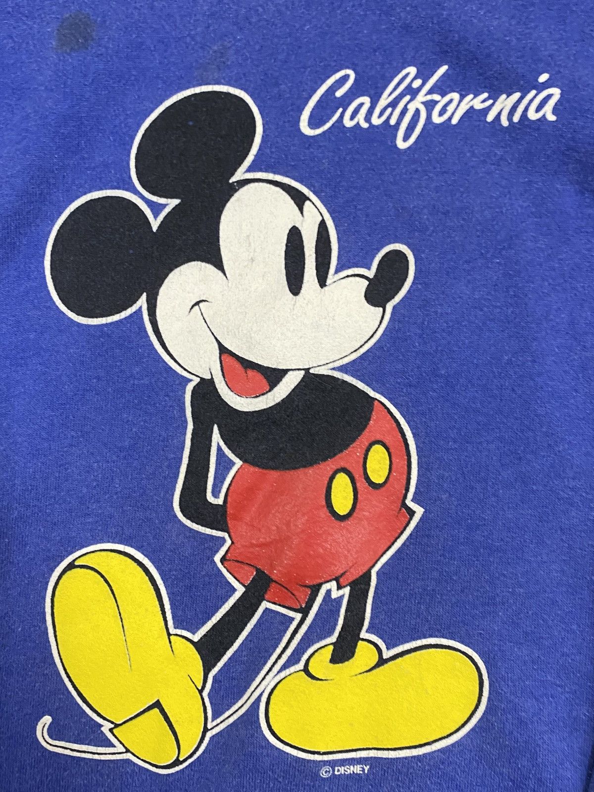 Disney Vintage Velva Sheen Mickey Mouse “California” - Size M - USA Size US M / EU 48-50 / 2 - 5 Thumbnail