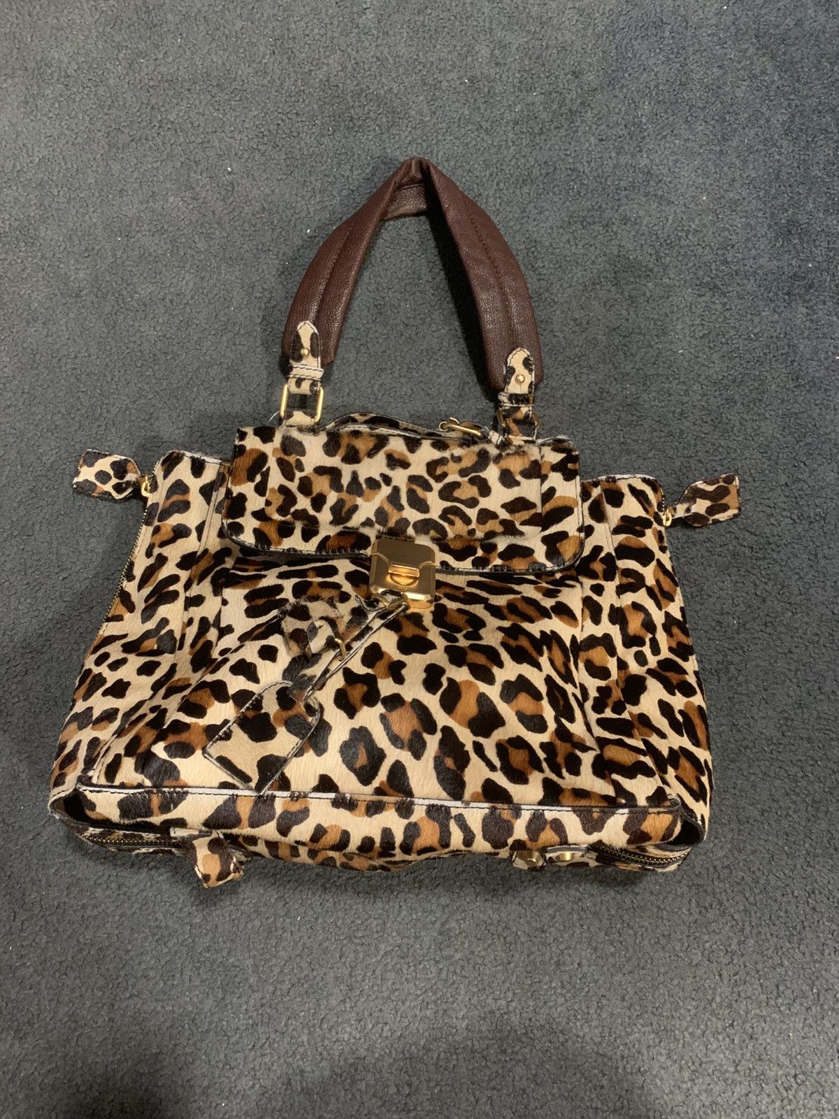 Chloe Chloe Leopard skin Darla Satchel Size ONE SIZE - 2 Thumbnail