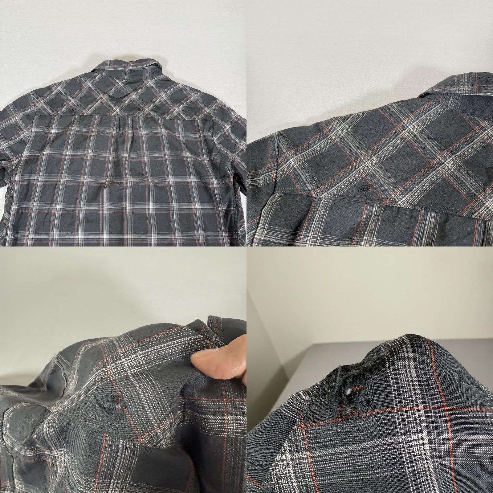 Icebreaker Icebreaker Shirt Mens Medium Merino Wool Plaid Button-Up Gray Short Sleeve Outdoor Casual Travel Concert Mens Size US M / EU 48-50 / 2 - 8 Thumbnail