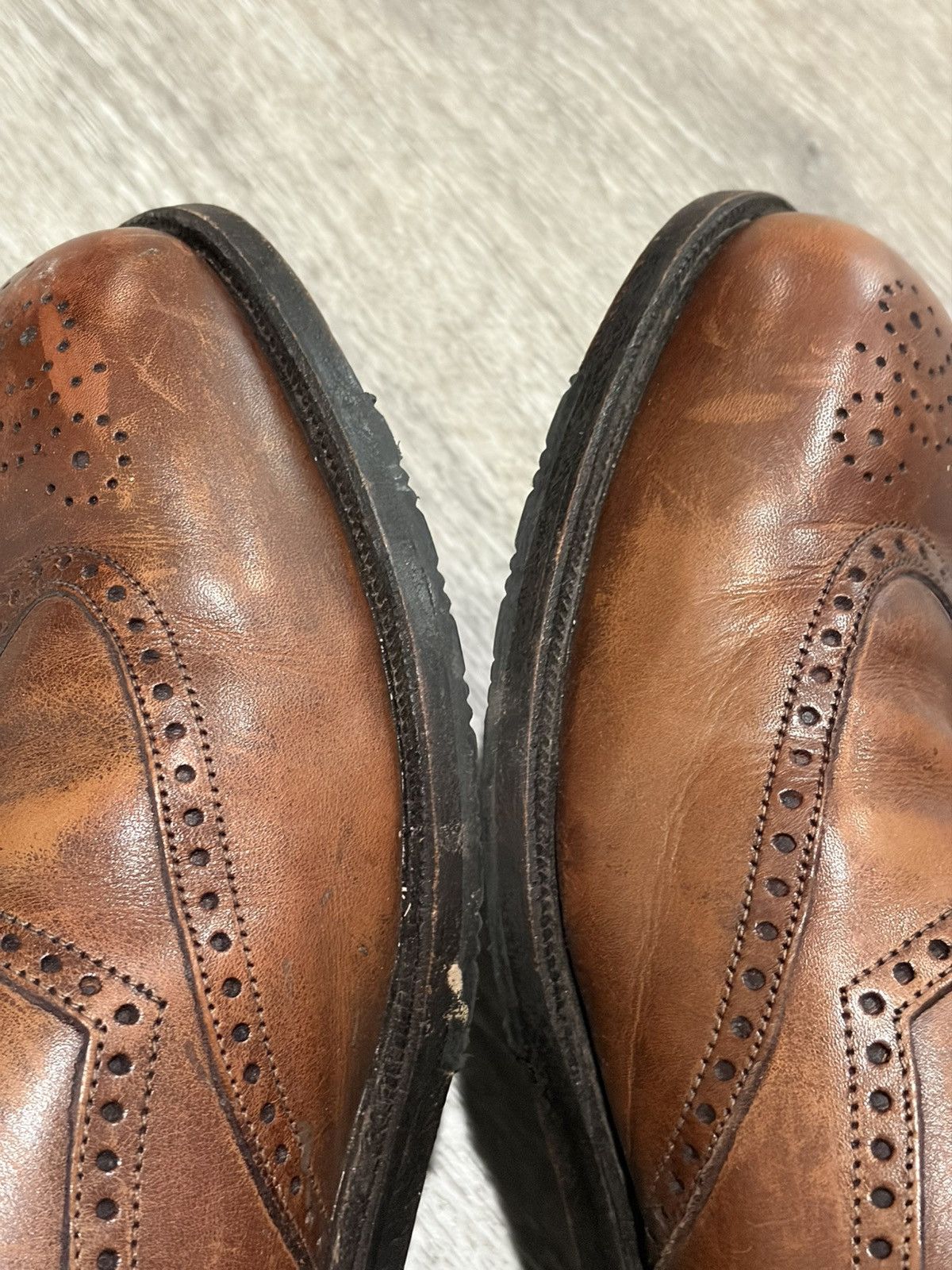Florsheim Florsheim Magneforce Shoes Leather Wingtip Brogue Oxfords Size US 13 / EU 46 - 11 Thumbnail