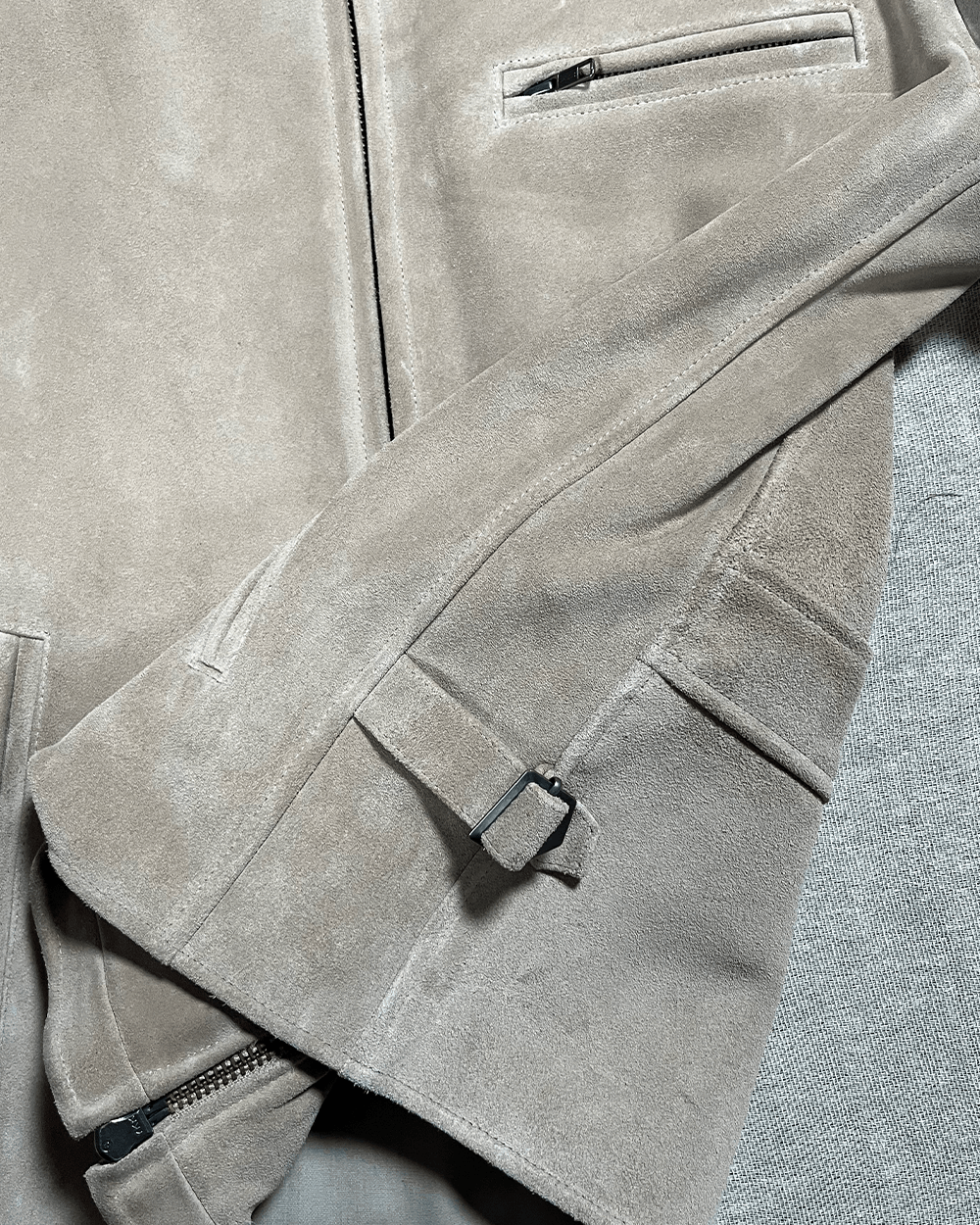 Golden Bear Golden Bear Heavy Weight ‘The Waterfront’ SZ L Suede Beige Size US L / EU 52-54 / 3 - 8 Thumbnail