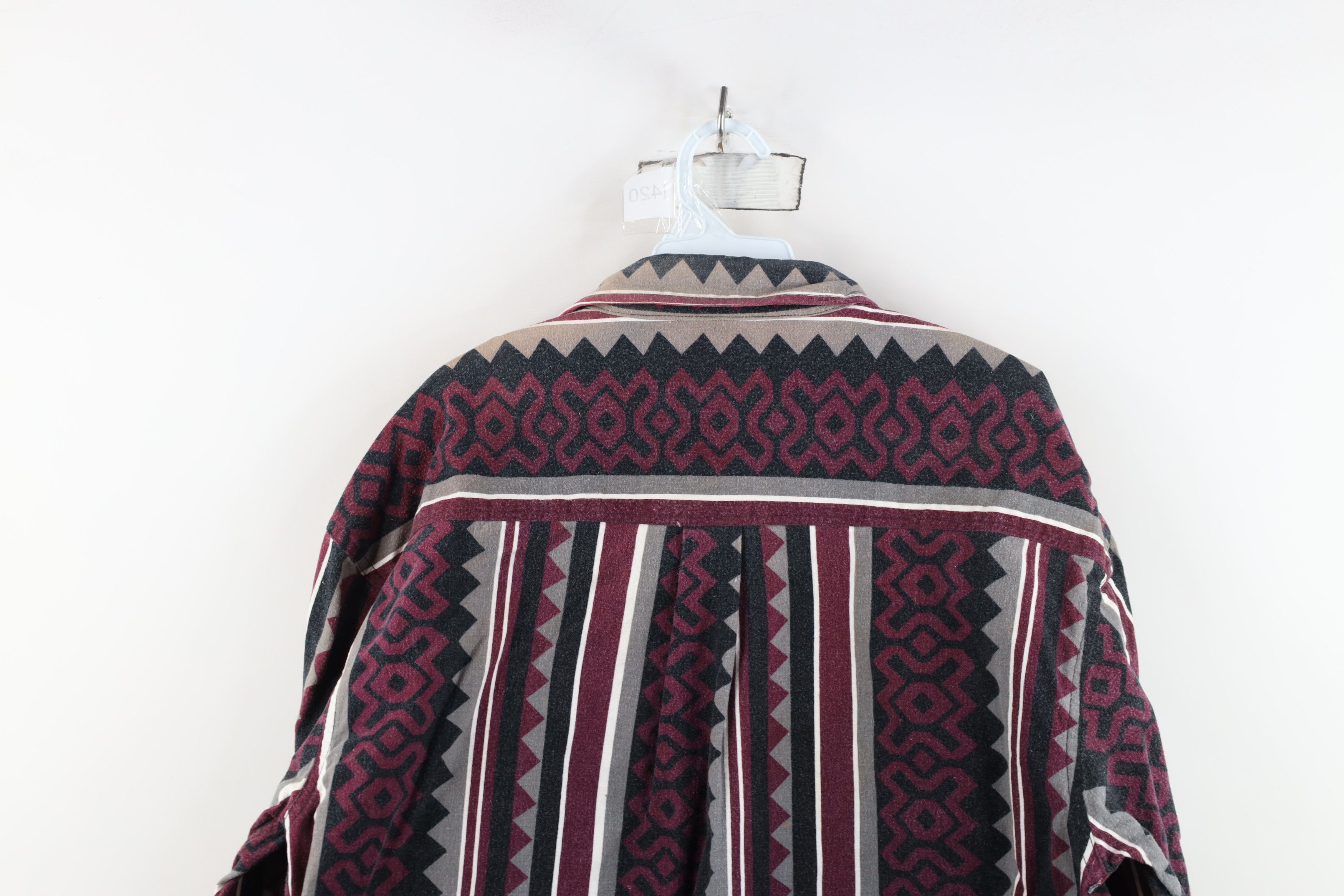 Vintage Vintage 90s Streetwear Rodeo Chamois Cloth Button Shirt Size US XL / EU 56 / 4 - 13 Thumbnail
